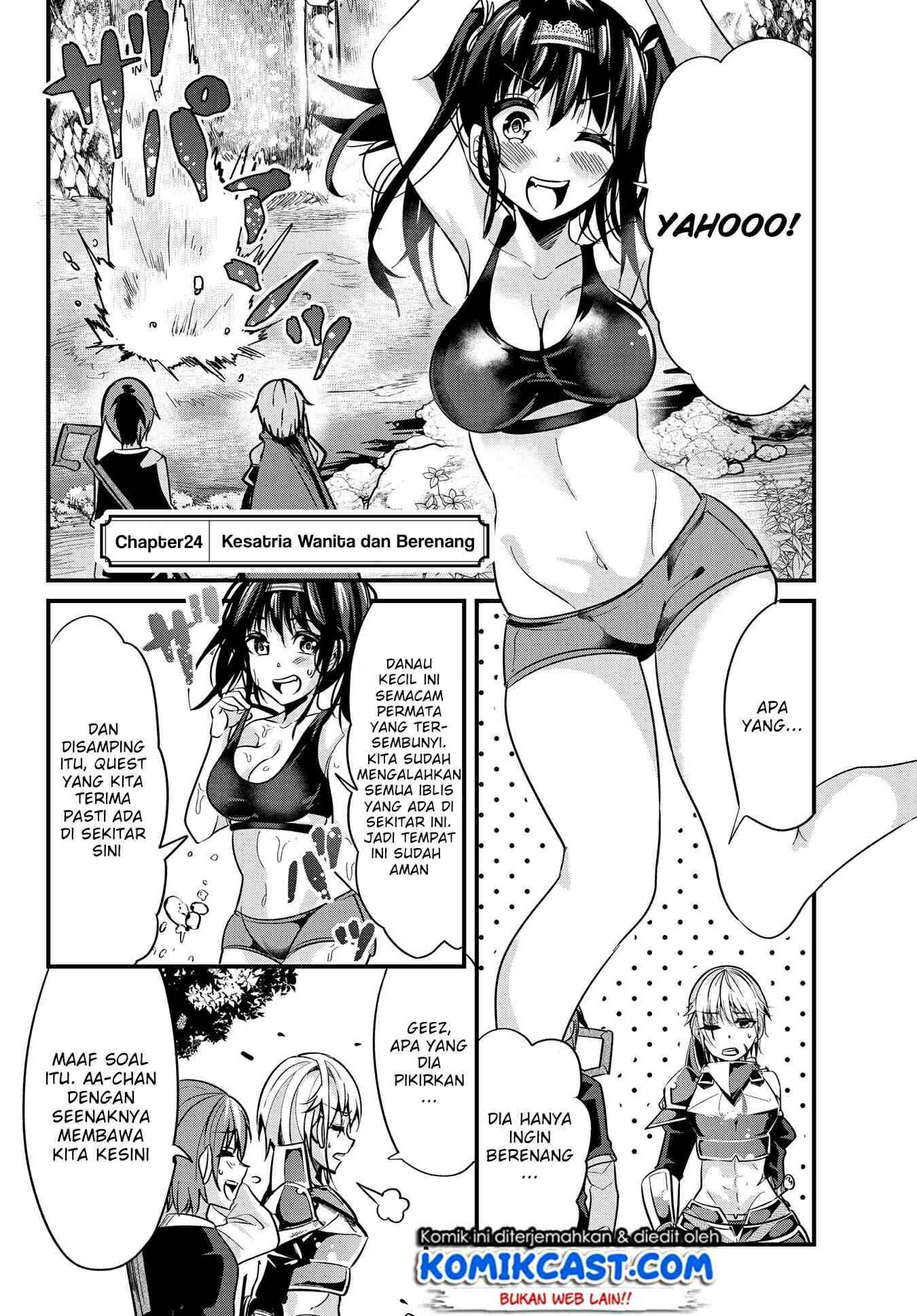 Ima Made Ichido mo Onna Atsukaisareta koto ga nai Onna Kishi wo Onna Atsukai suru Chapter 24 - halaman 3