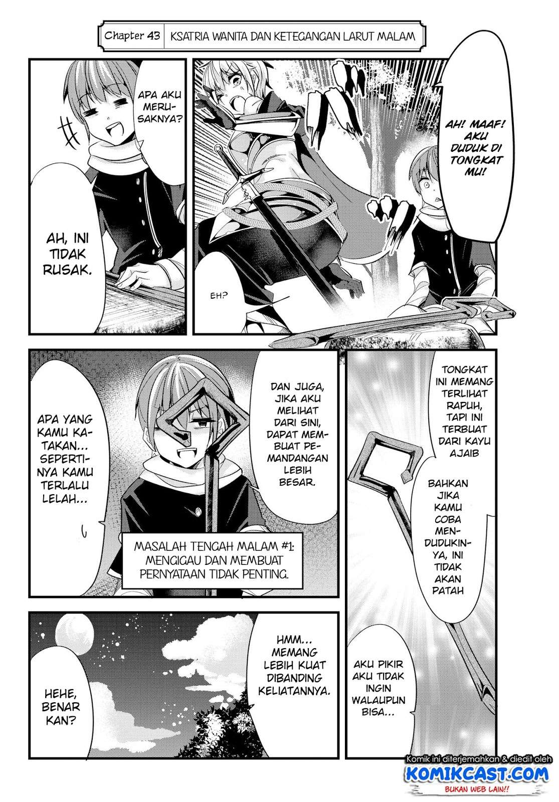 Ima Made Ichido mo Onna Atsukaisareta koto ga nai Onna Kishi wo Onna Atsukai suru Chapter 43 - halaman 3