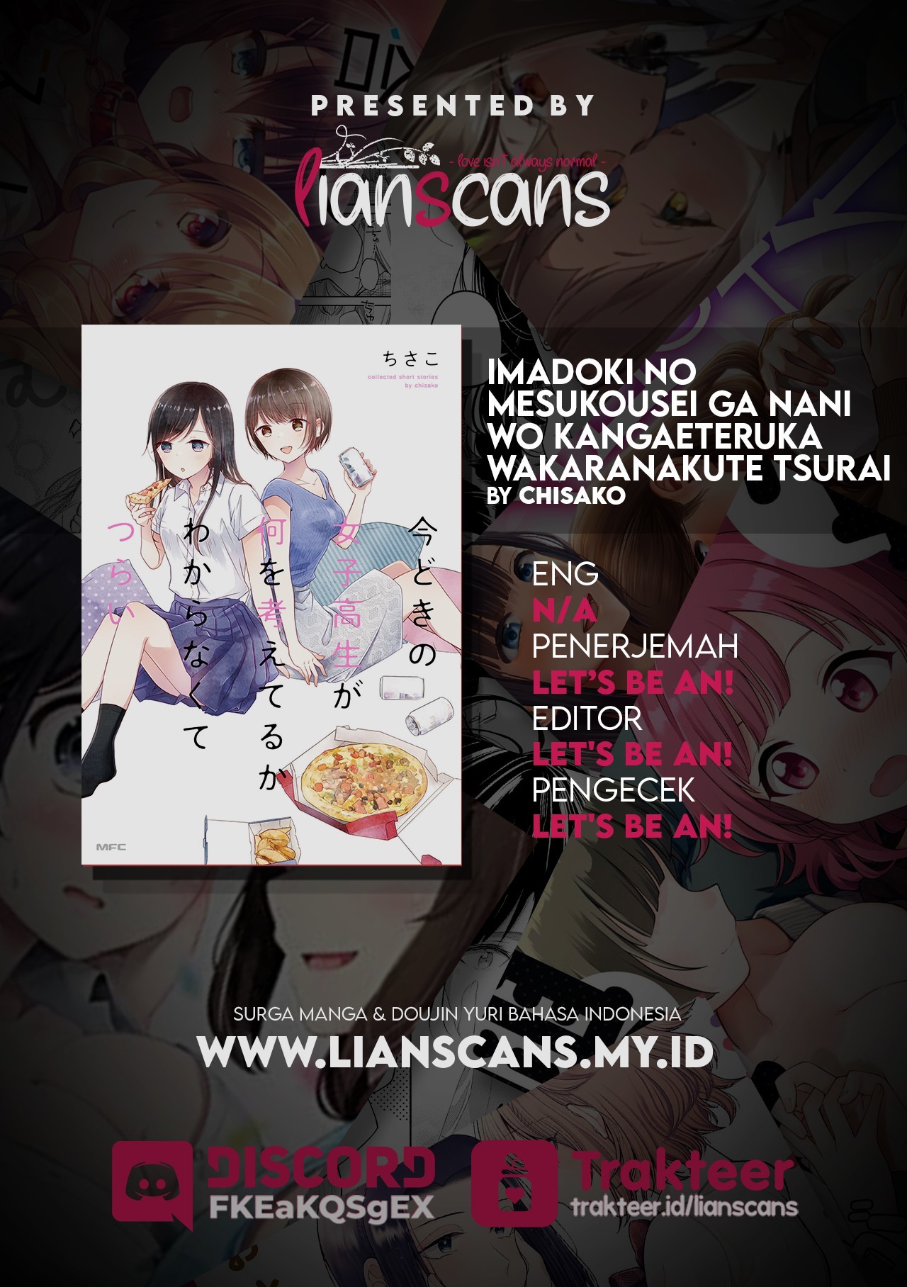Imadoki no Joshikousei ga Nani wo Kangaeteru ka Wakaranakute Tsurai Chapter 5 - halaman 8
