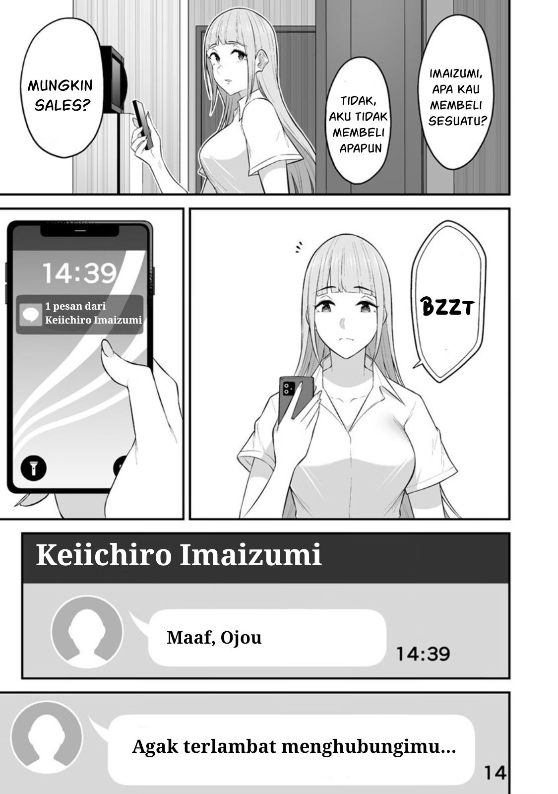 Imaizumin Chi wa Douyara Gal no Tamariba ni Natteru Rashii: Deep Chapter 11 - halaman 4