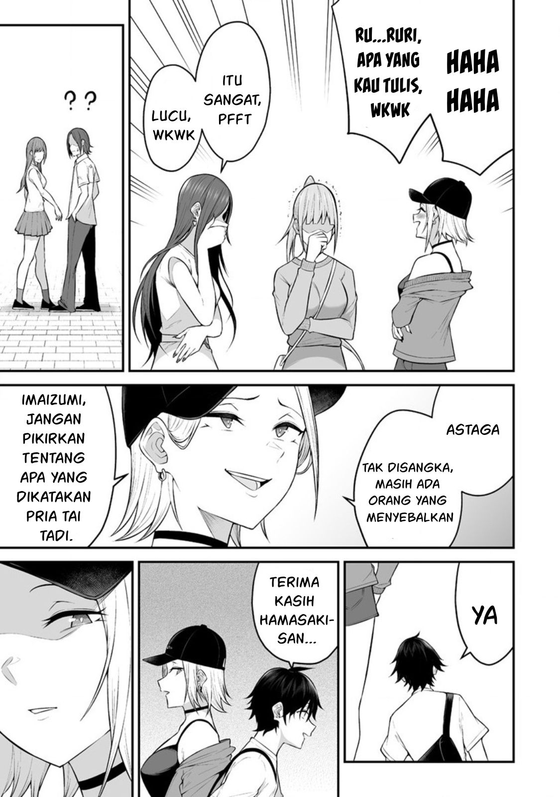 Imaizumin Chi wa Douyara Gal no Tamariba ni Natteru Rashii: Deep Chapter 12 - halaman 18