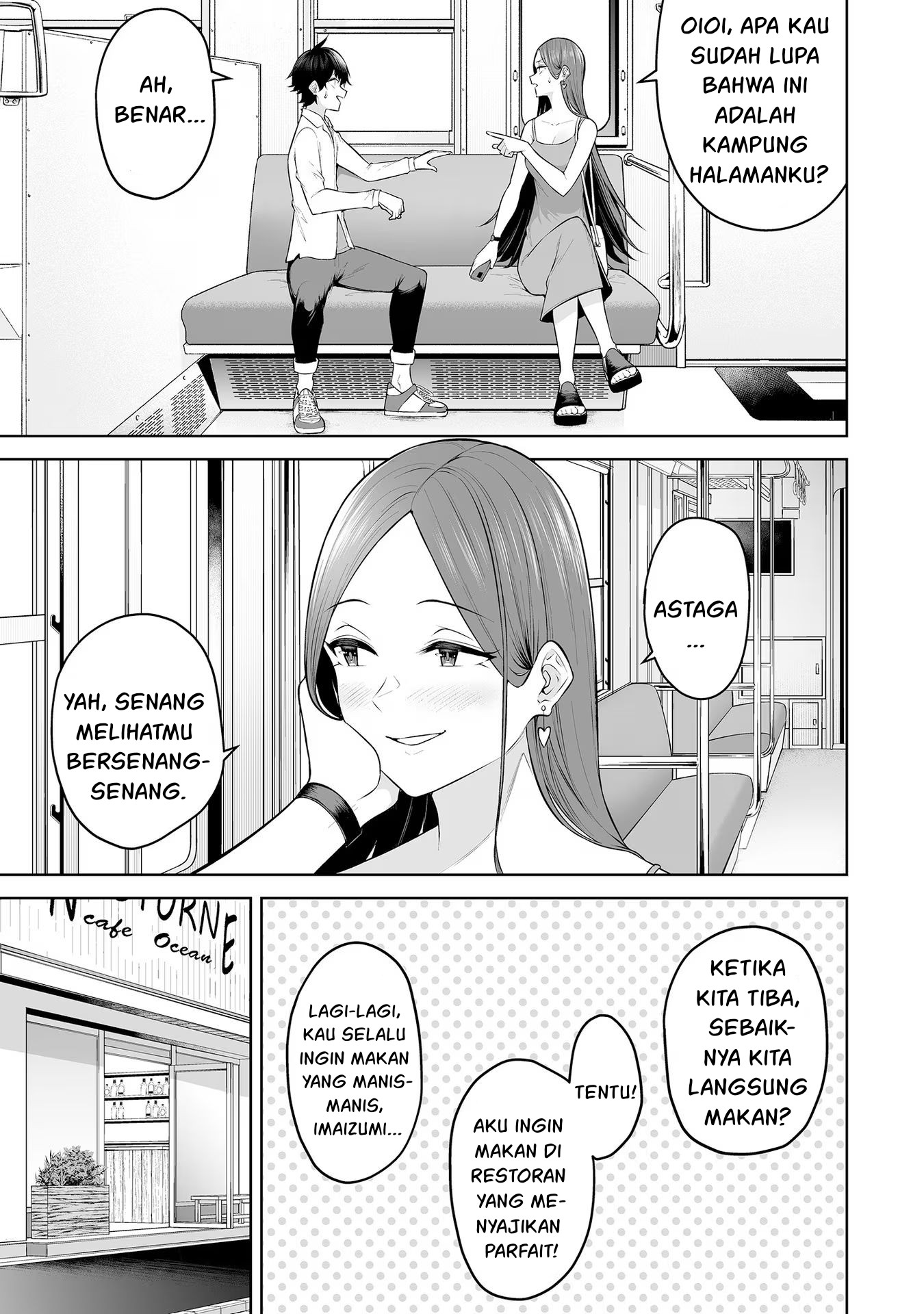 Imaizumin Chi wa Douyara Gal no Tamariba ni Natteru Rashii: Deep Chapter 17 - halaman 6