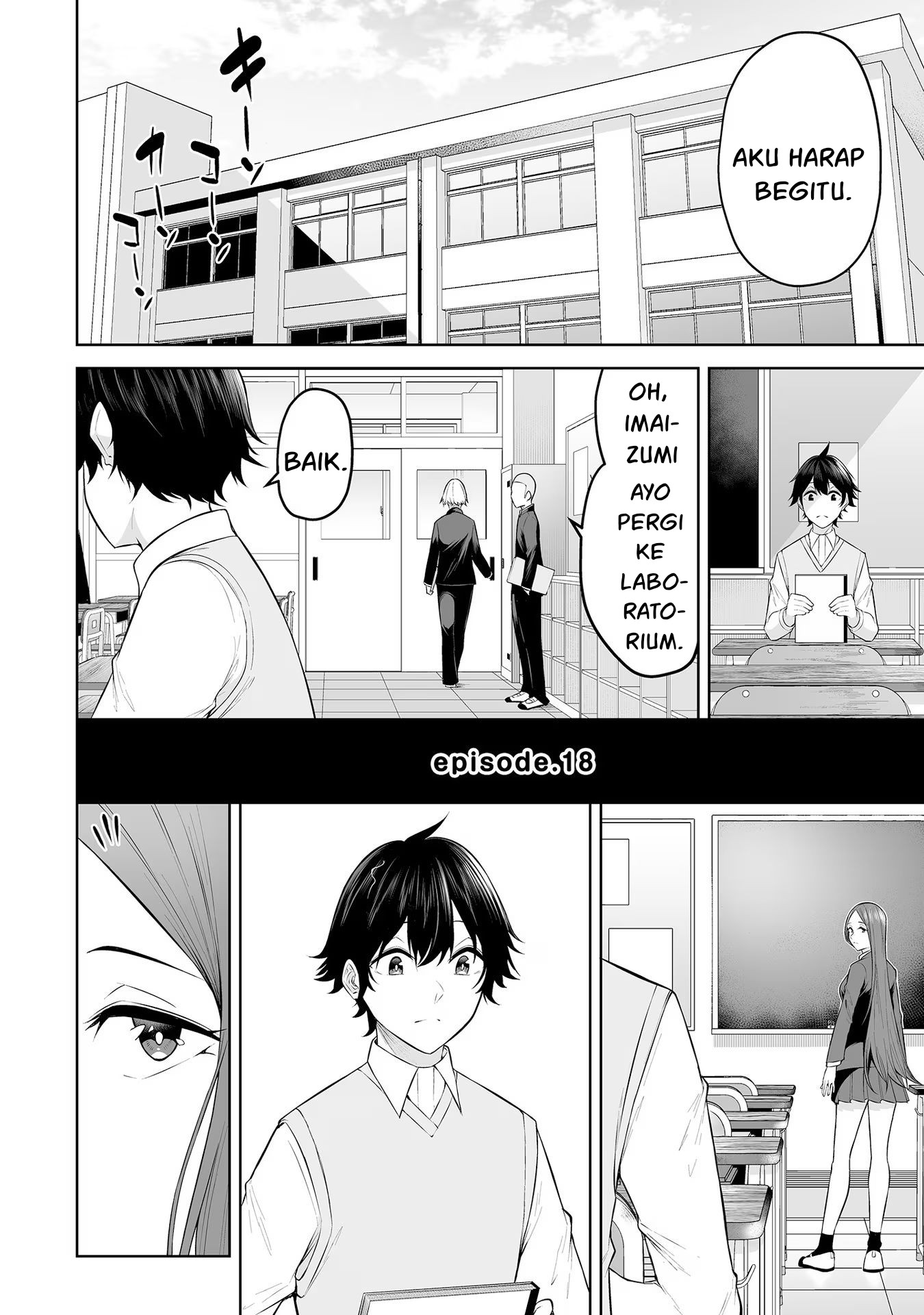 Imaizumin Chi wa Douyara Gal no Tamariba ni Natteru Rashii: Deep Chapter 18 - halaman 8