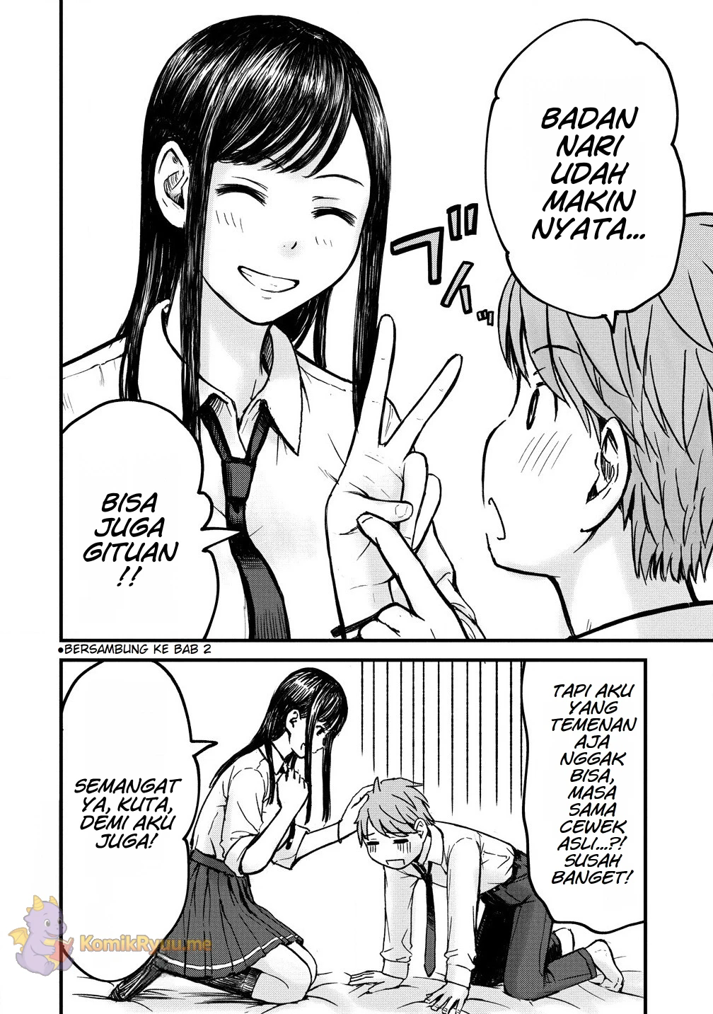Imakano: Real Kanojo de Update! Risou no Kanojo to H shitai Chapter 1 - halaman 30