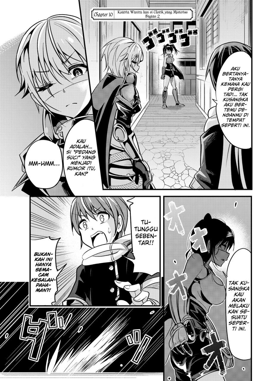 Imamade Ichido mo Onnaatsukai sareta Koto ga Nai Onna Kishi wo Onnaatsukai suru Manga Chapter 10 - halaman 2