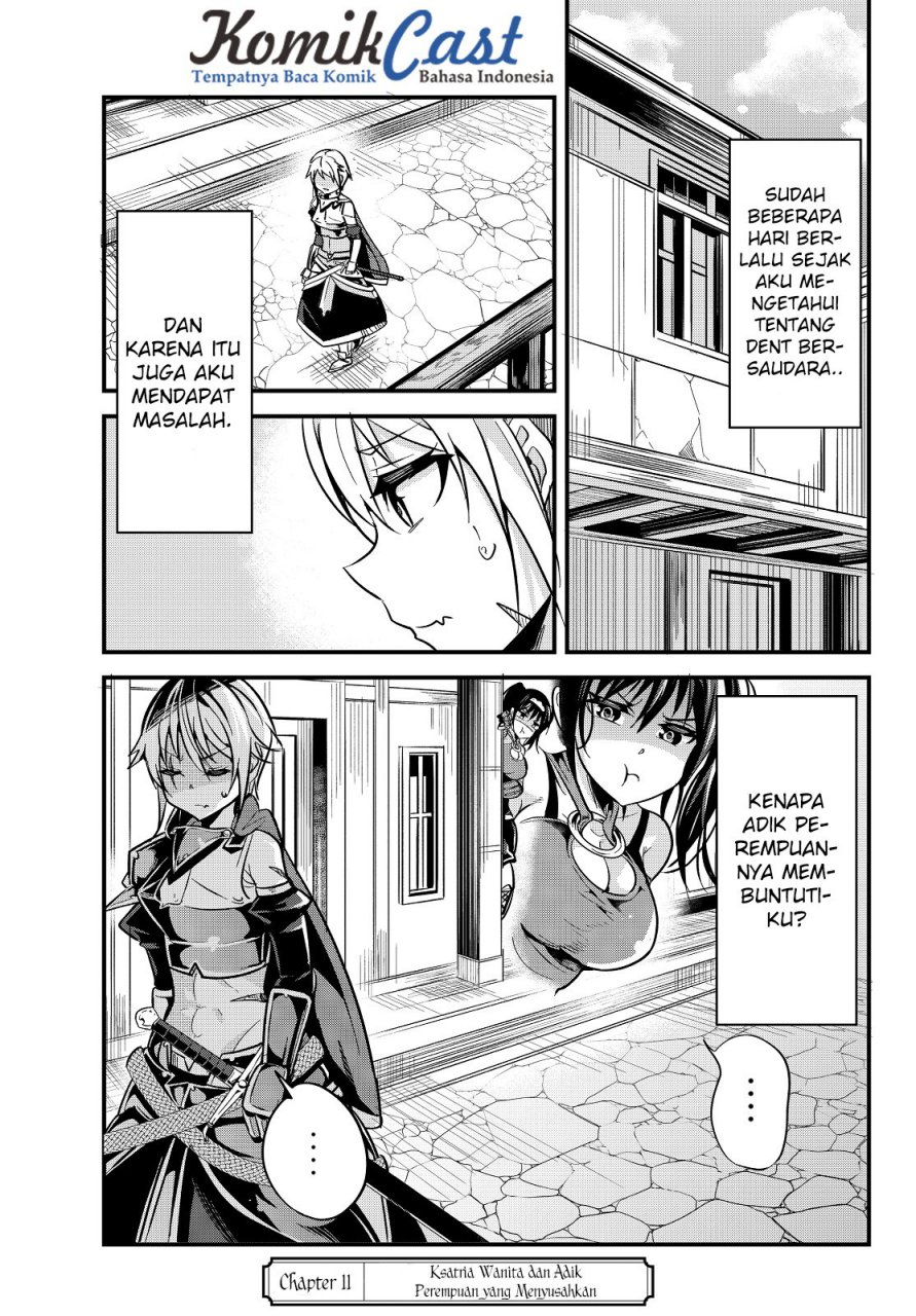 Imamade Ichido mo Onnaatsukai sareta Koto ga Nai Onna Kishi wo Onnaatsukai suru Manga Chapter 11 - halaman 2