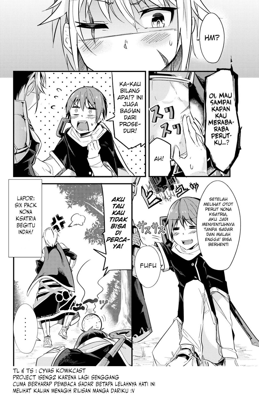 Imamade Ichido mo Onnaatsukai sareta Koto ga Nai Onna Kishi wo Onnaatsukai suru Manga Chapter 2 - halaman 6