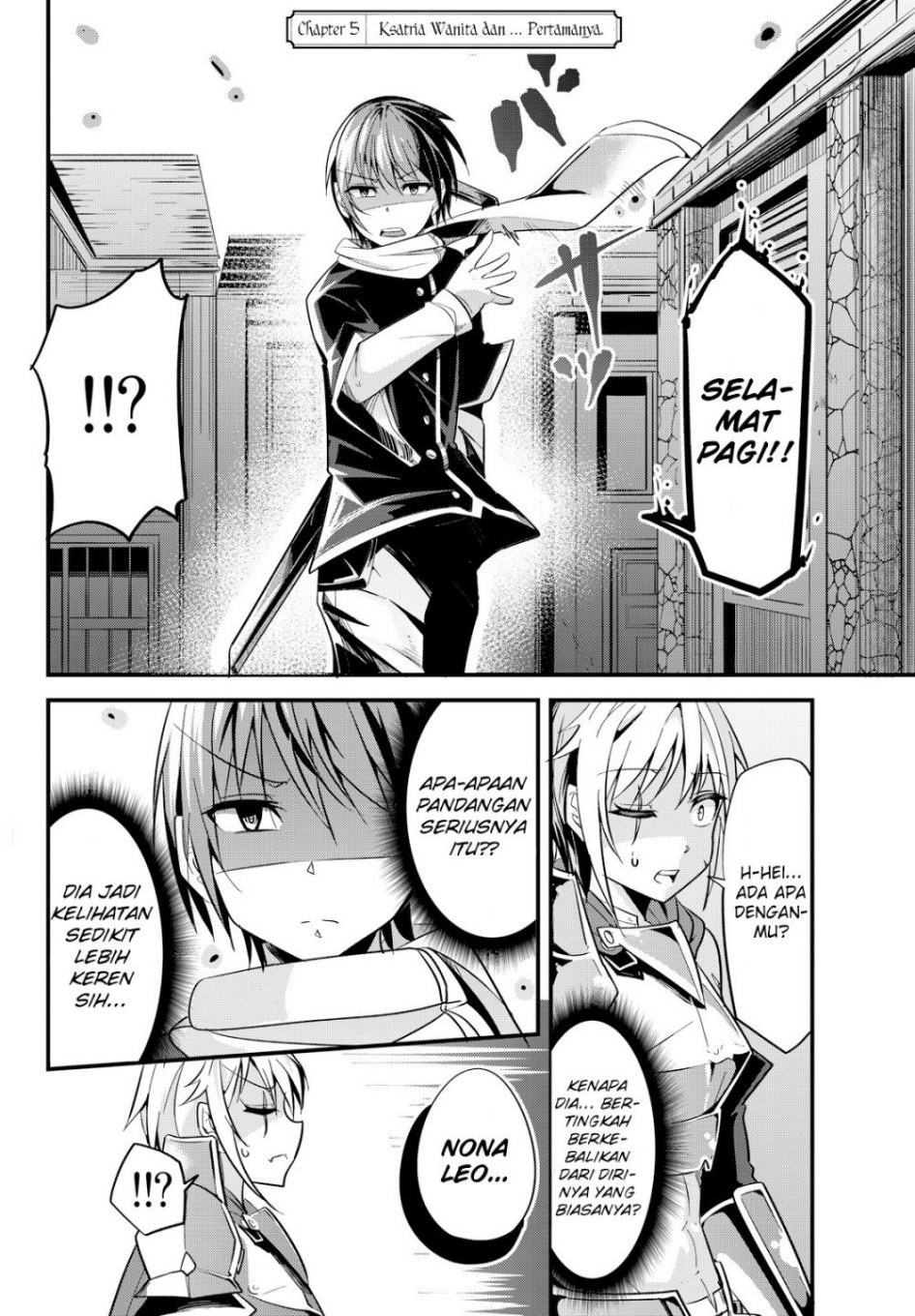 Imamade Ichido mo Onnaatsukai sareta Koto ga Nai Onna Kishi wo Onnaatsukai suru Manga Chapter 5 - halaman 3