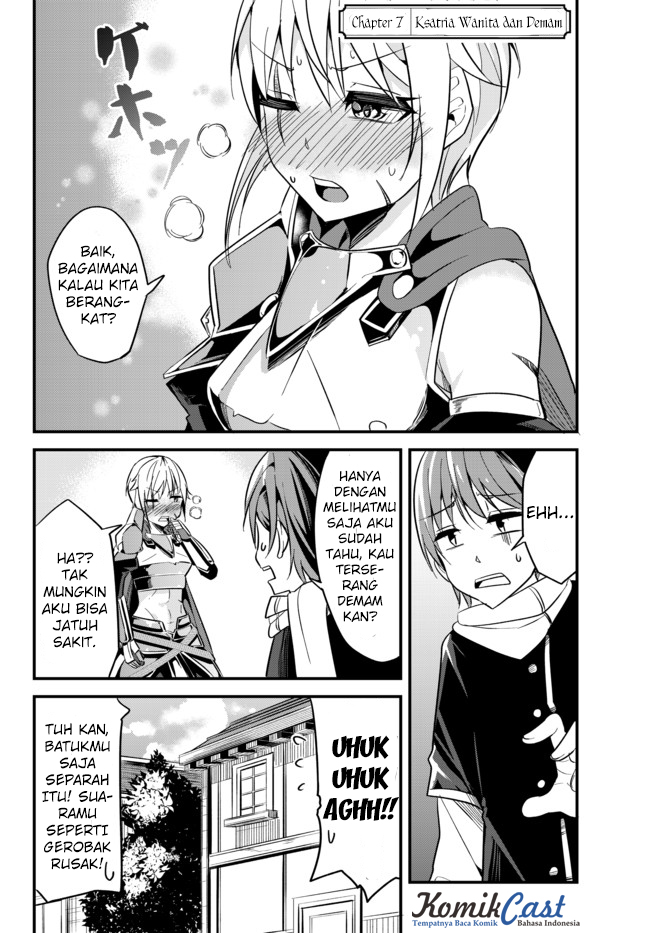 Imamade Ichido mo Onnaatsukai sareta Koto ga Nai Onna Kishi wo Onnaatsukai suru Manga Chapter 7 - halaman 3