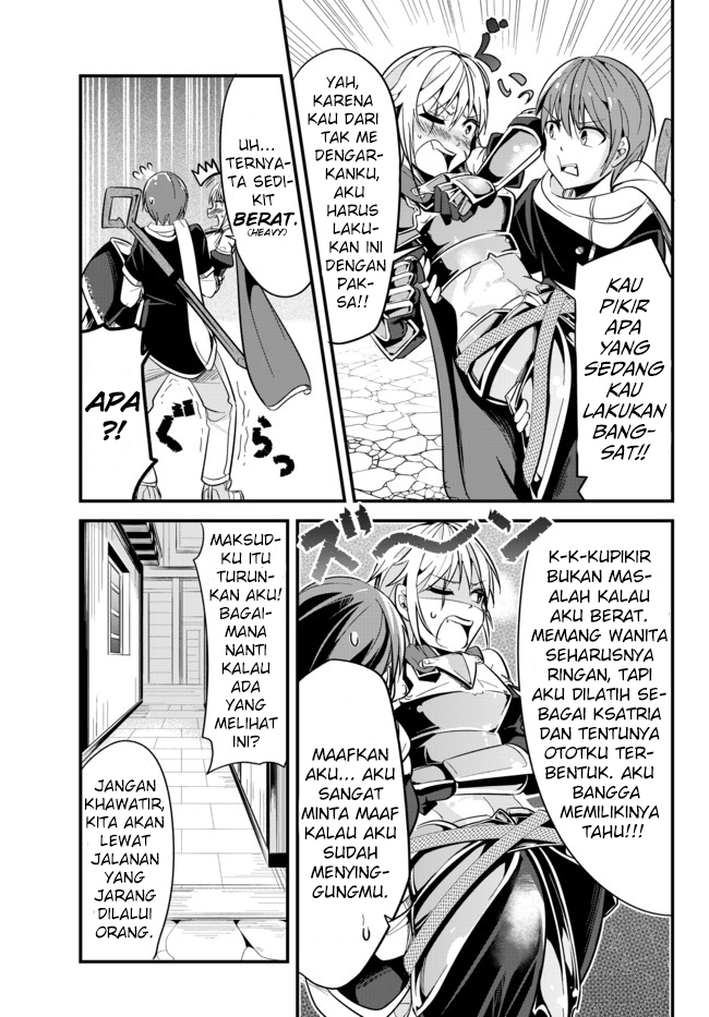 Imamade Ichido mo Onnaatsukai sareta Koto ga Nai Onna Kishi wo Onnaatsukai suru Manga Chapter 7 - halaman 6