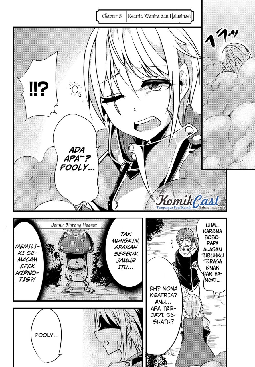 Imamade Ichido mo Onnaatsukai sareta Koto ga Nai Onna Kishi wo Onnaatsukai suru Manga Chapter 8 - halaman 3