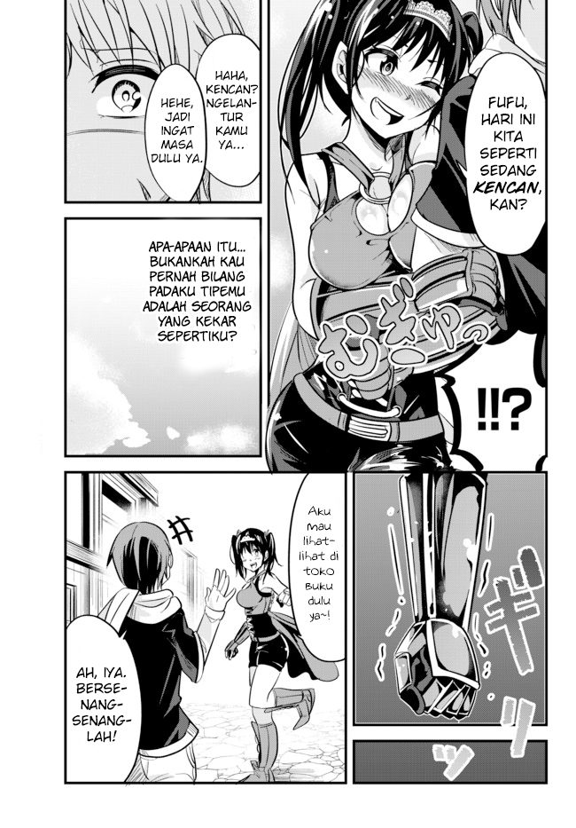 Imamade Ichido mo Onnaatsukai sareta Koto ga Nai Onna Kishi wo Onnaatsukai suru Manga Chapter 9 - halaman 6