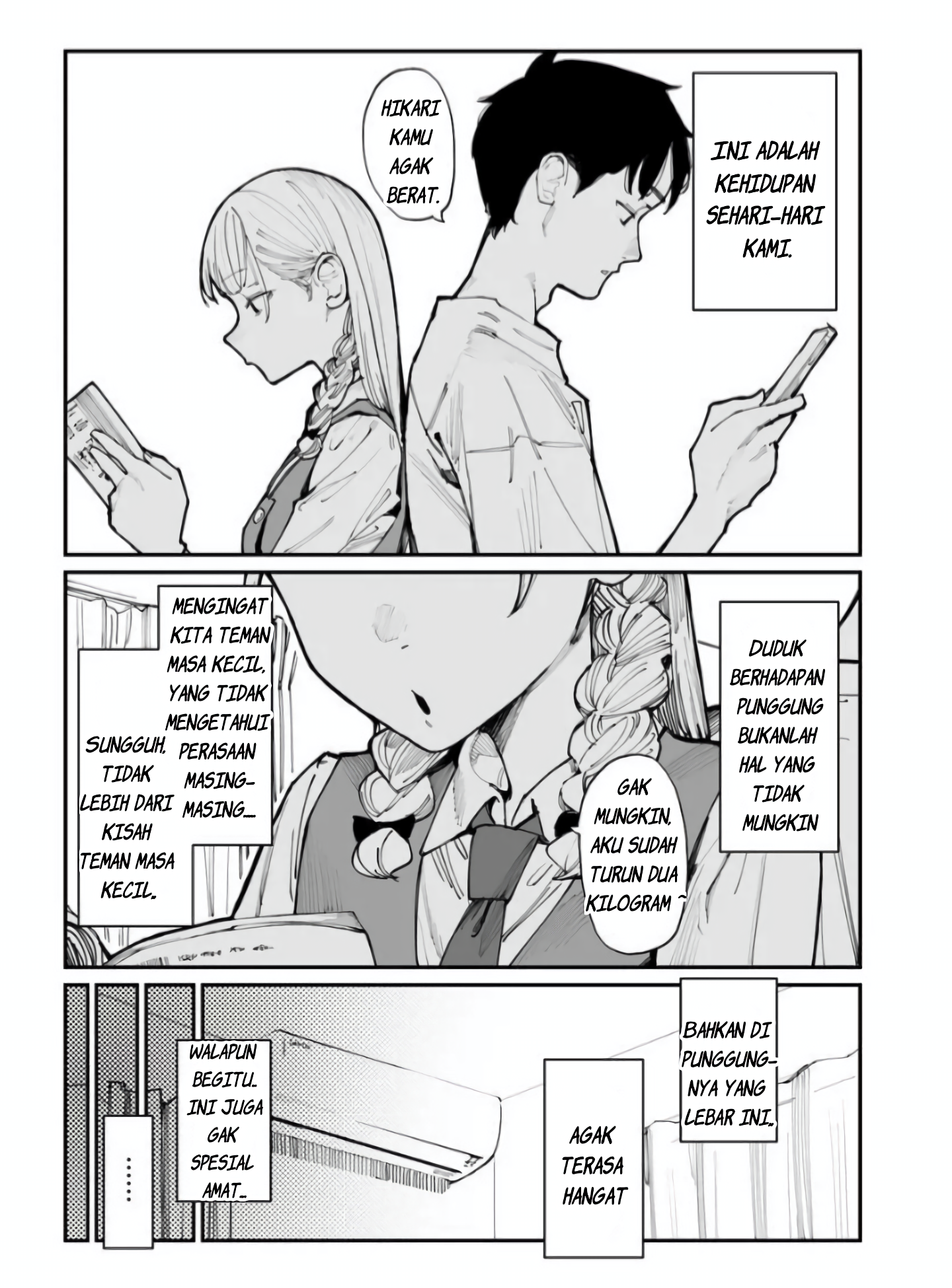 Imasara desu ga, Osananajimi wo Suki ni Natte Shimaimashita Chapter 1 - halaman 2