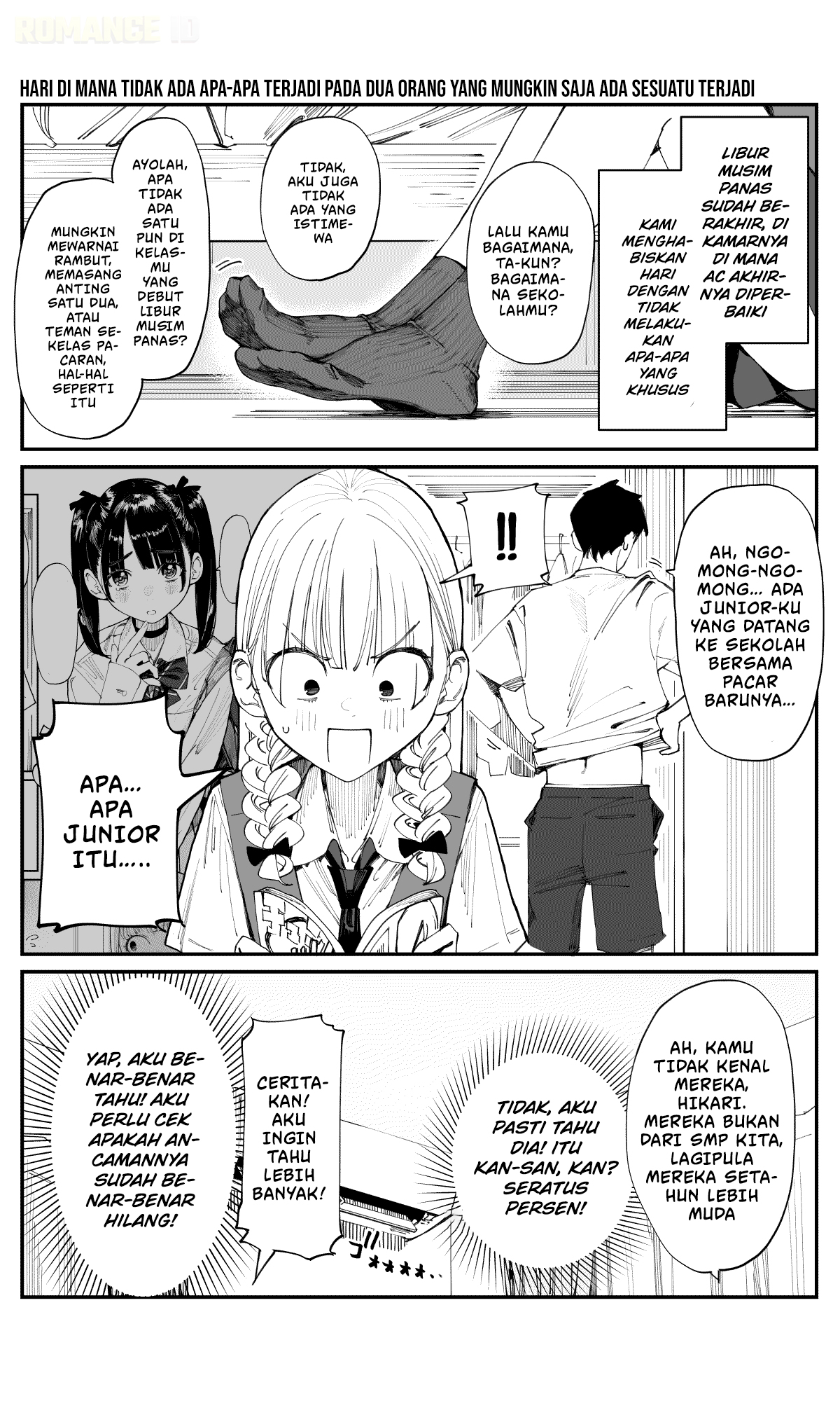 Imasara desu ga, Osananajimi wo Suki ni Natte Shimaimashita Chapter 18 - halaman 2