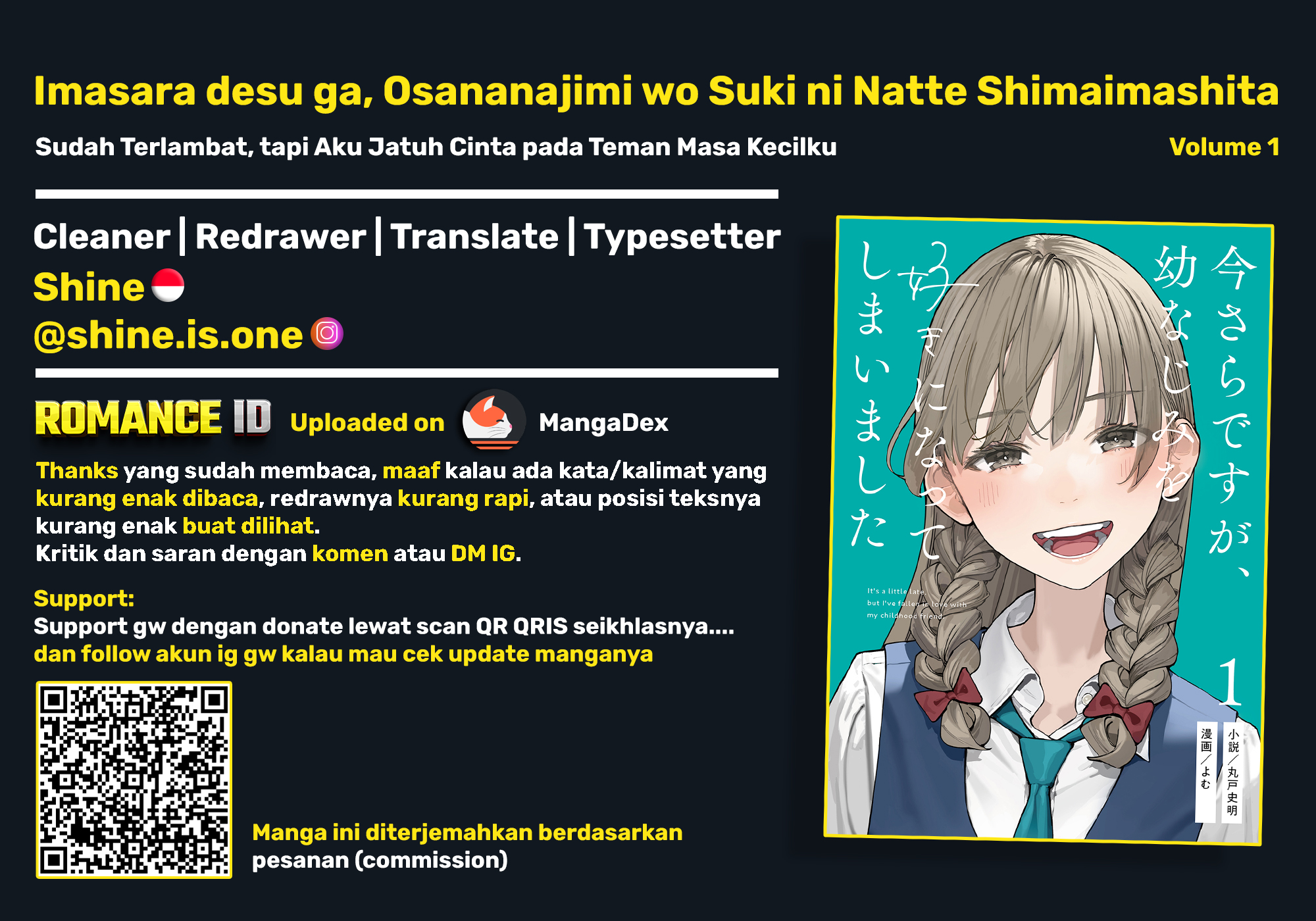 Imasara desu ga, Osananajimi wo Suki ni Natte Shimaimashita Chapter 19 - halaman 7