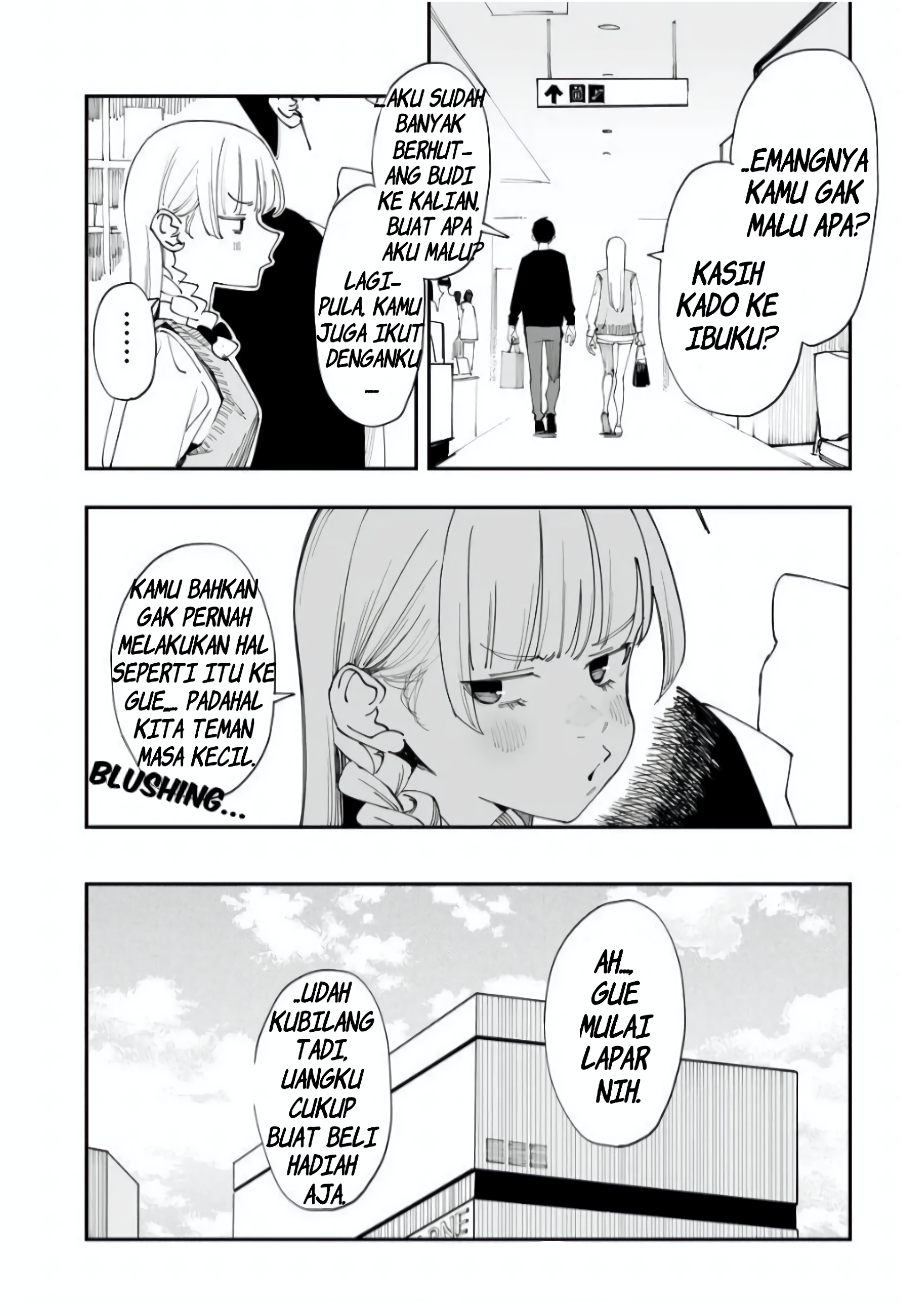 Imasara desu ga, Osananajimi wo Suki ni Natte Shimaimashita Chapter 2.5 - halaman 4