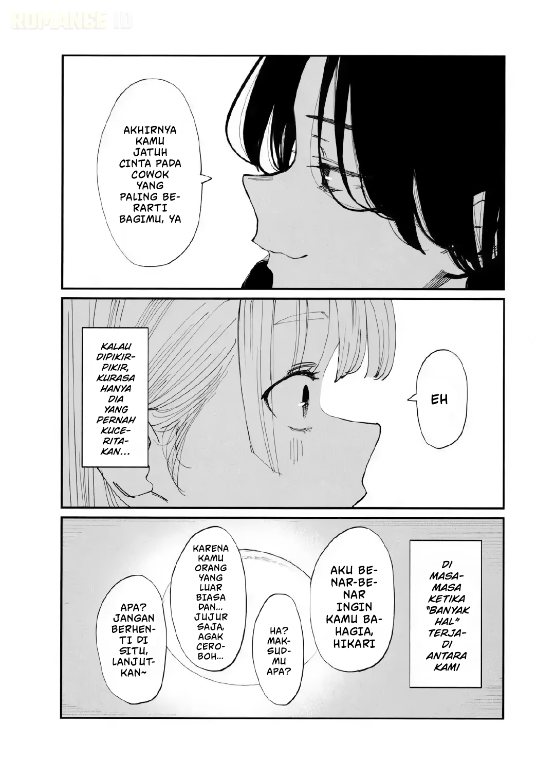 Imasara desu ga, Osananajimi wo Suki ni Natte Shimaimashita Chapter 21.5 - halaman 6