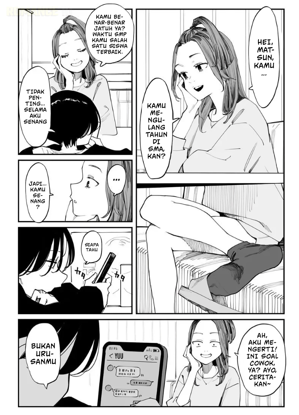Imasara desu ga, Osananajimi wo Suki ni Natte Shimaimashita Chapter 25.6 - halaman 3