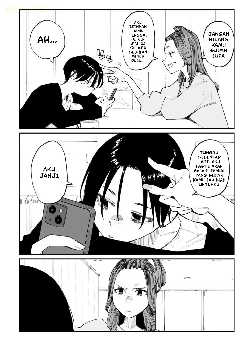 Imasara desu ga, Osananajimi wo Suki ni Natte Shimaimashita Chapter 25.6 - halaman 4
