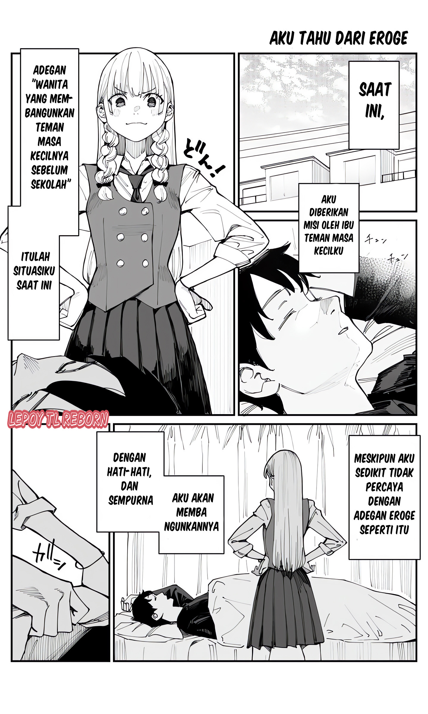 Imasara desu ga, Osananajimi wo Suki ni Natte Shimaimashita Chapter 3 - halaman 1
