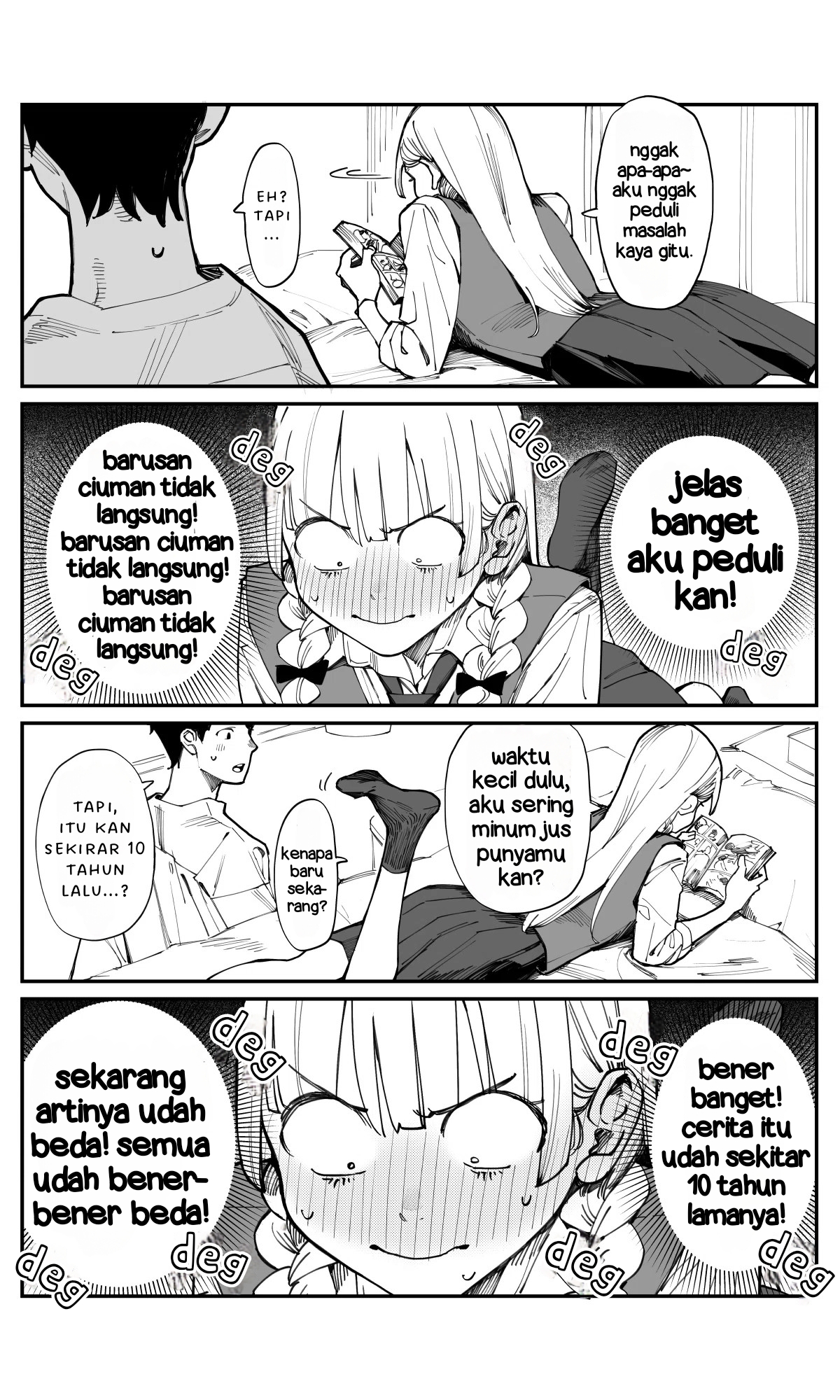 Imasara desu ga, Osananajimi wo Suki ni Natte Shimaimashita Chapter 7 - halaman 2