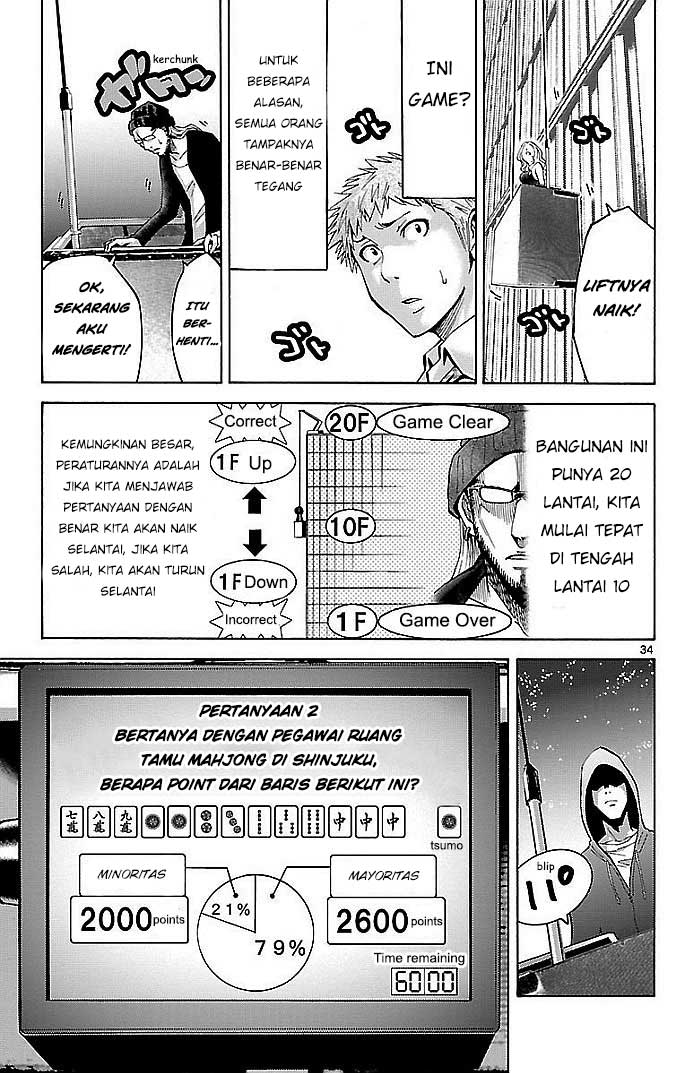 Imawa no Kuni no Alice Chapter 22.1 - halaman 35