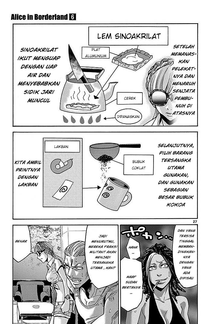 Imawa no Kuni no Alice Chapter 23 - halaman 29