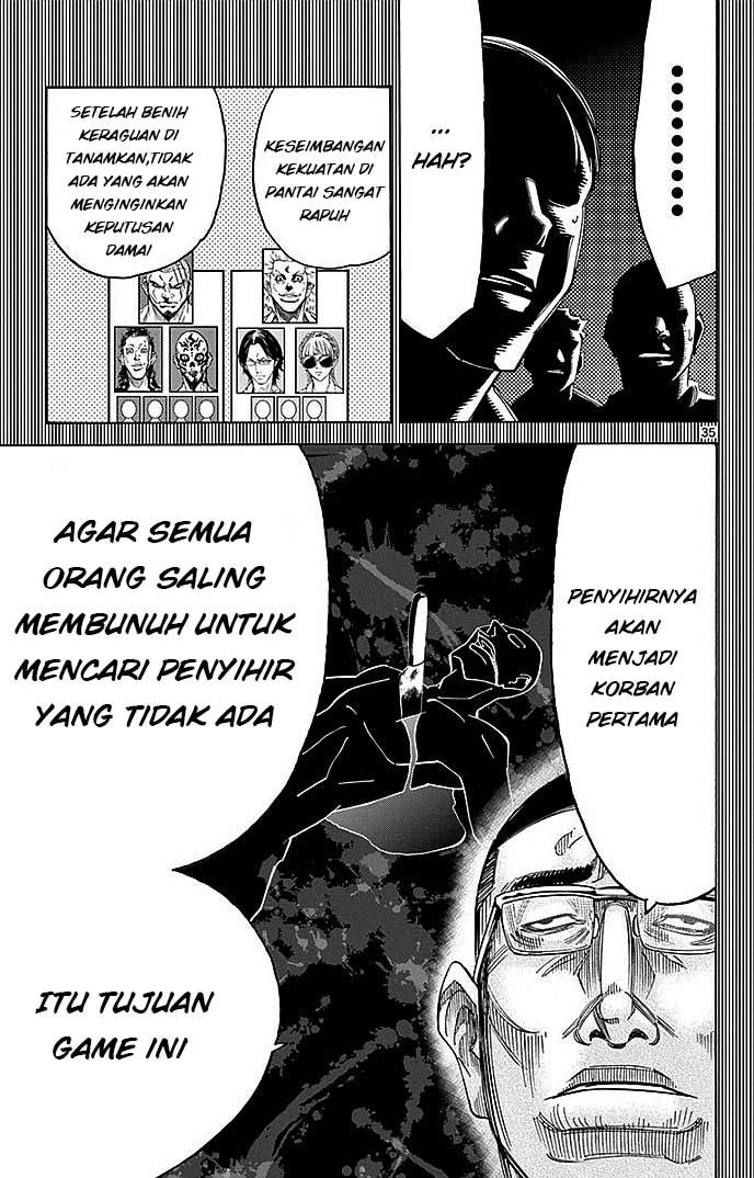 Imawa no Kuni no Alice Chapter 27 - halaman 36