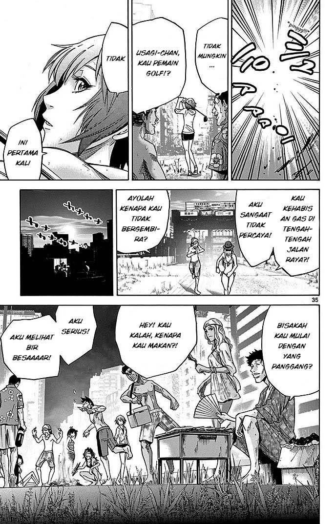 Imawa no Kuni no Alice Chapter 29 - halaman 34