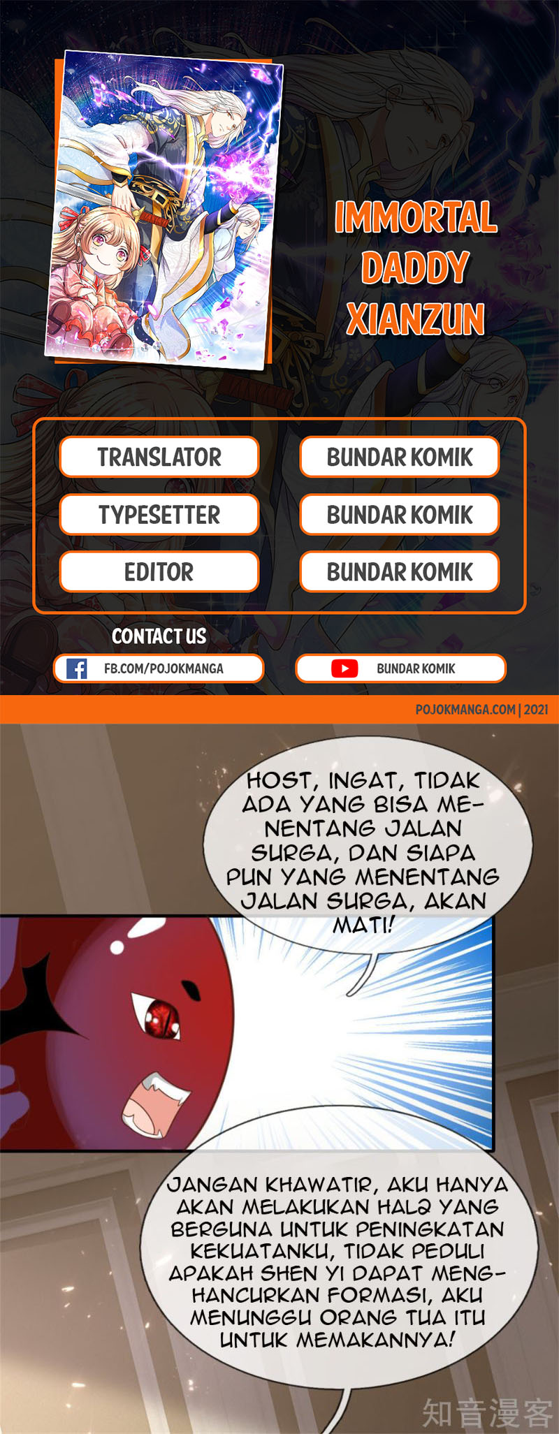 Immortal Daddy Xianzun Chapter 184 - halaman 3