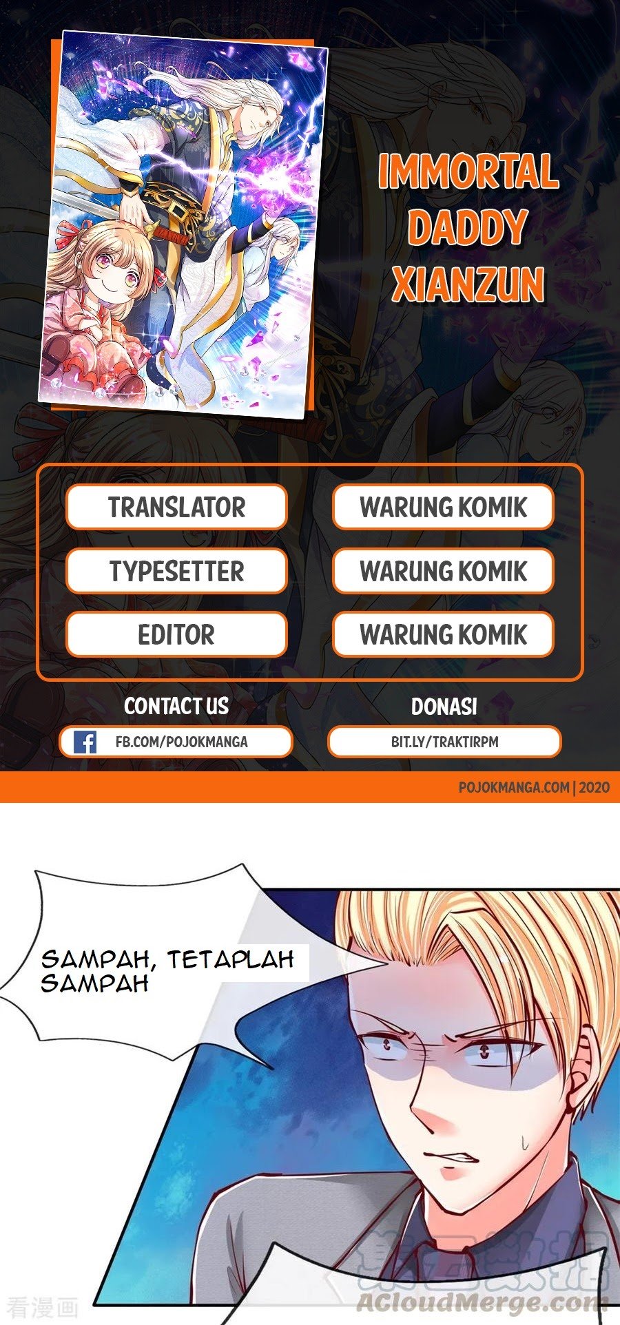 Immortal Daddy Xianzun Chapter 99 - halaman 1
