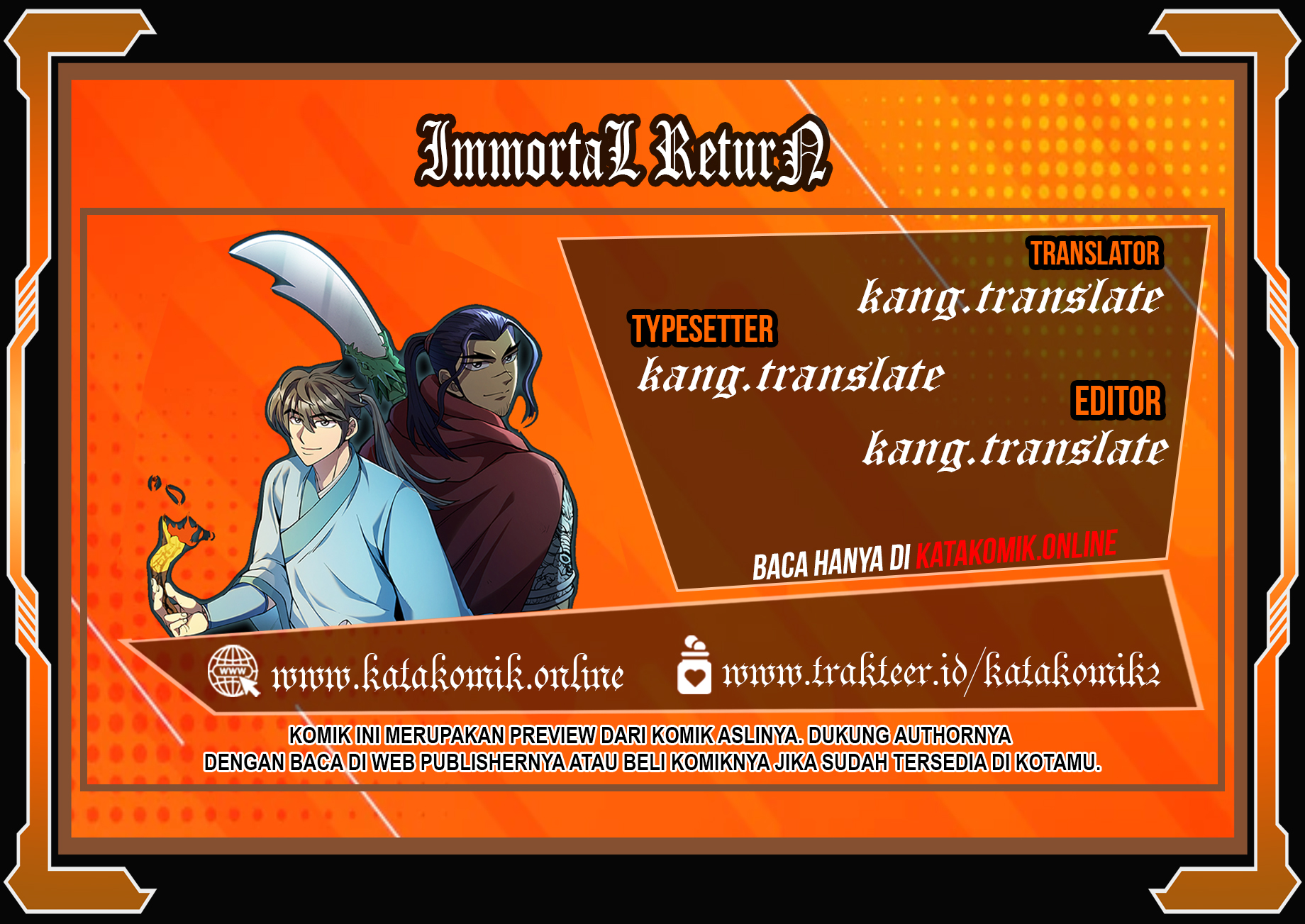 Immortal Return Chapter 6 - halaman 1