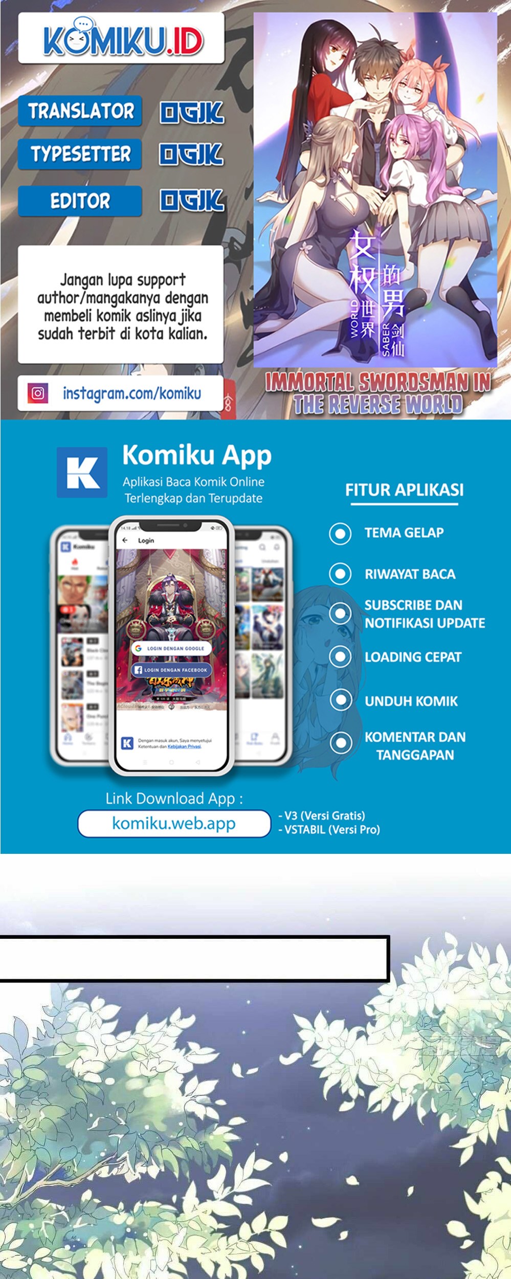 Immortal Swordsman in The Reverse World Chapter 357 - halaman 1