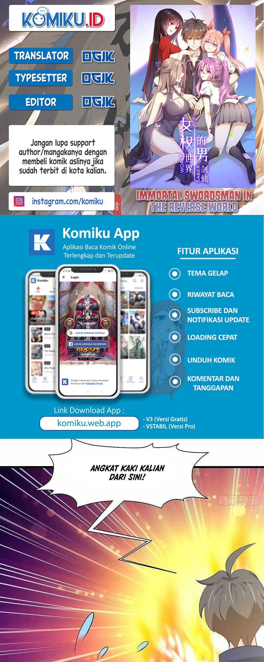 Immortal Swordsman in The Reverse World Chapter 370 - halaman 1