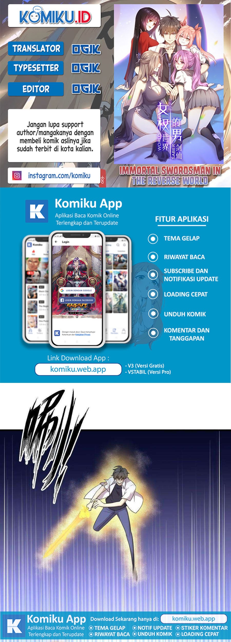Immortal Swordsman in The Reverse World Chapter 381 - halaman 1