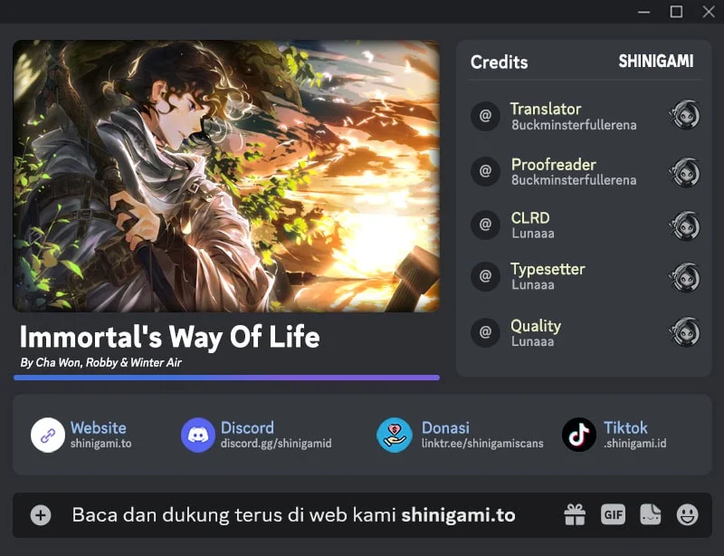 Immortal's Way of Life Chapter 21 - halaman 1