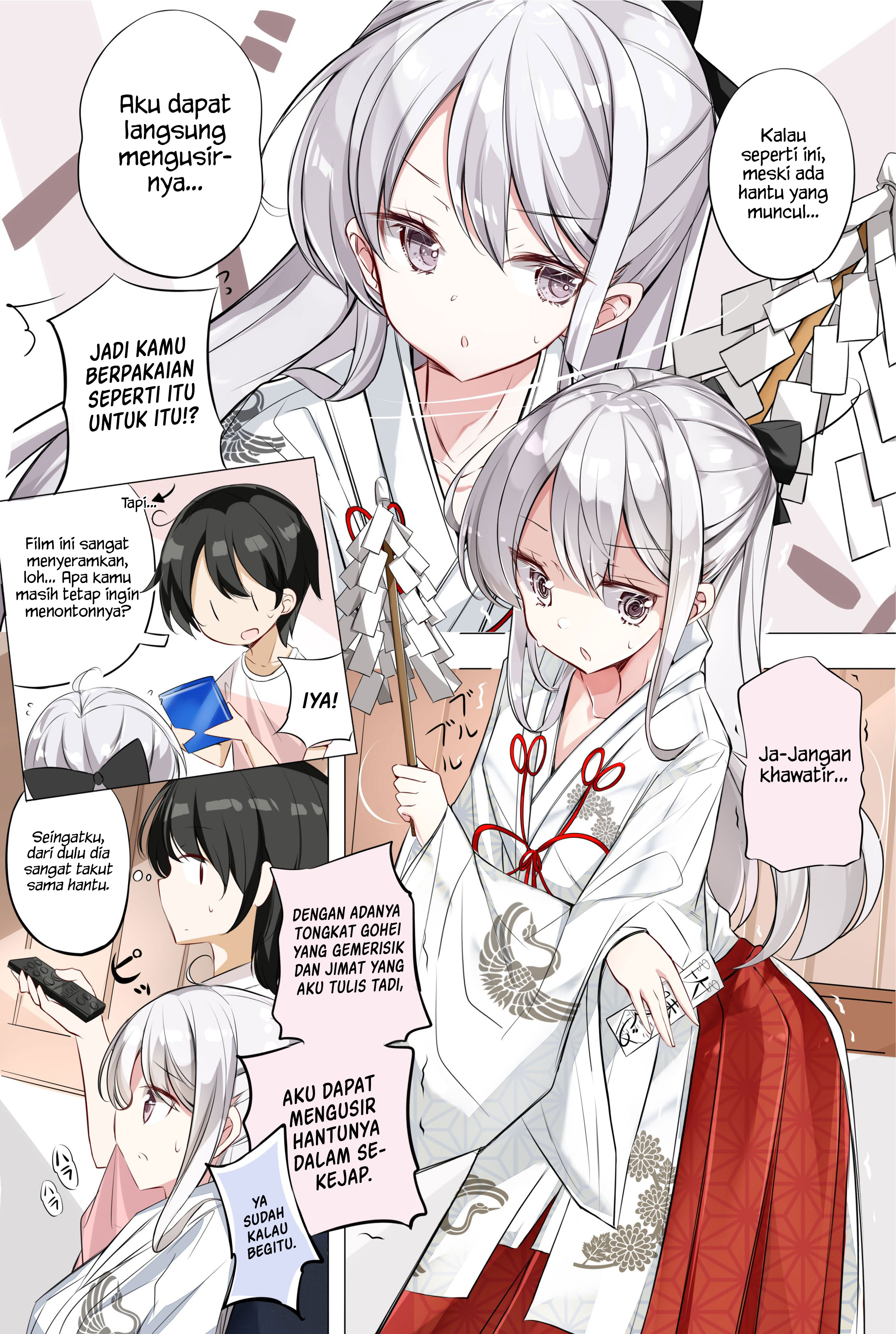Imouto ga Ichinichi Ikkai shika Me wo Awasete Kurenai. Chapter 4 - halaman 2
