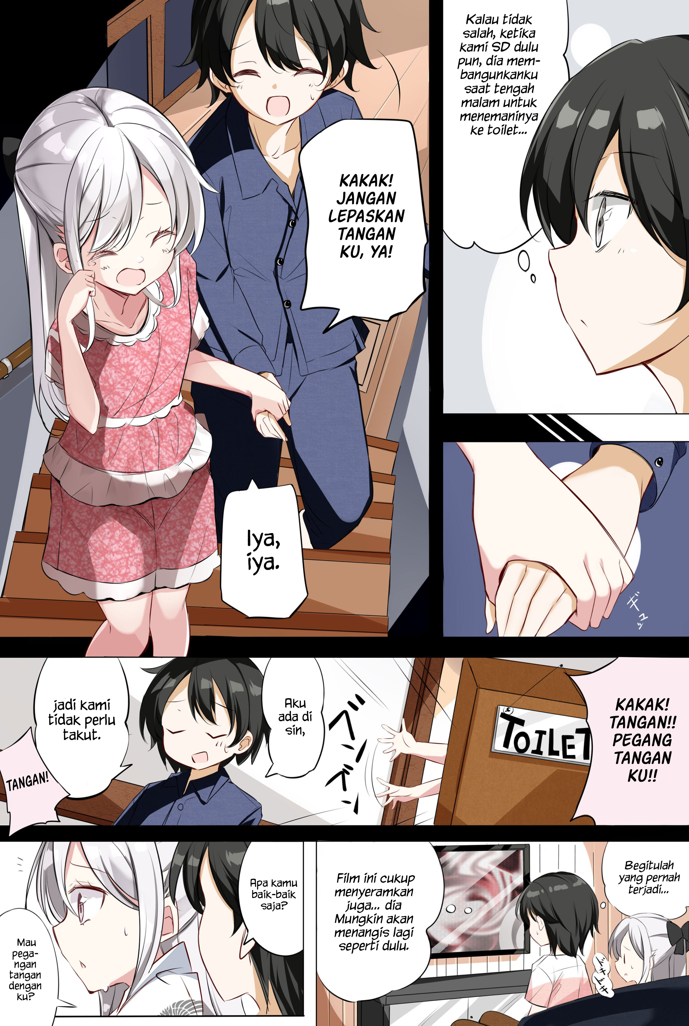 Imouto ga Ichinichi Ikkai shika Me wo Awasete Kurenai. Chapter 4 - halaman 3