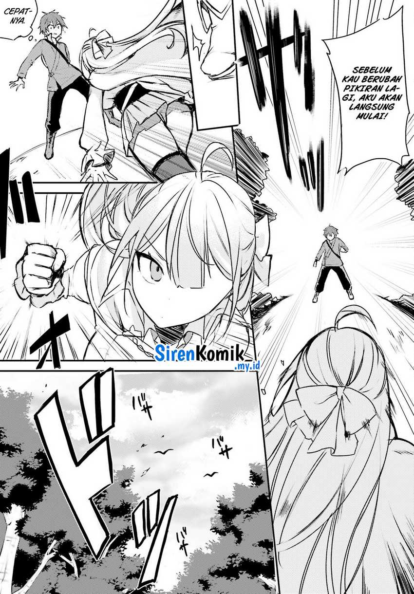 Imouto ga Onna Kishi Gakuen ni Nyuugaku shitara Nazeka Kyuukoku no Eiyuu ni Narimashita. Boku ga. Chapter 1 - halaman 24