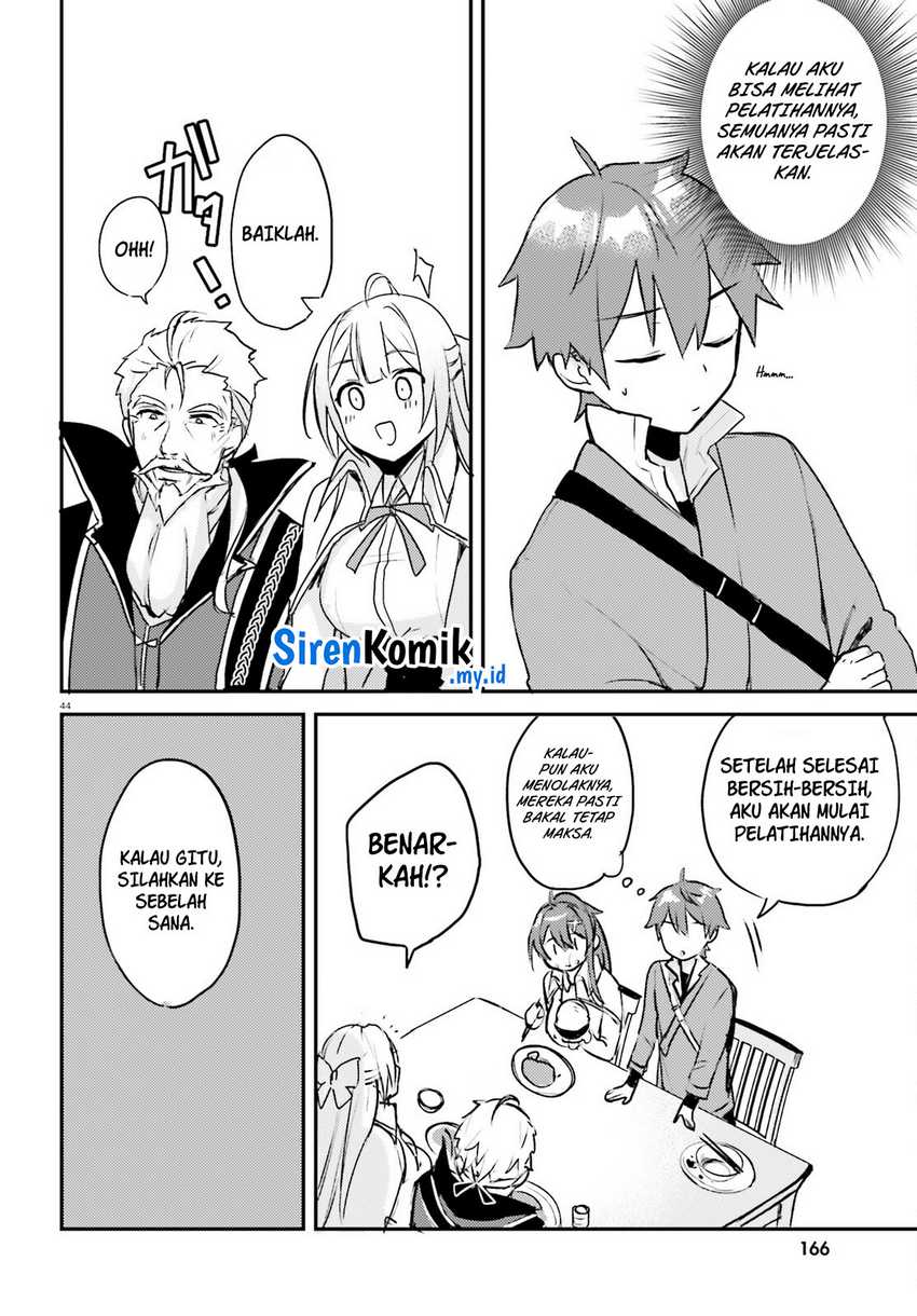 Imouto ga Onna Kishi Gakuen ni Nyuugaku shitara Nazeka Kyuukoku no Eiyuu ni Narimashita. Boku ga. Chapter 1 - halaman 45