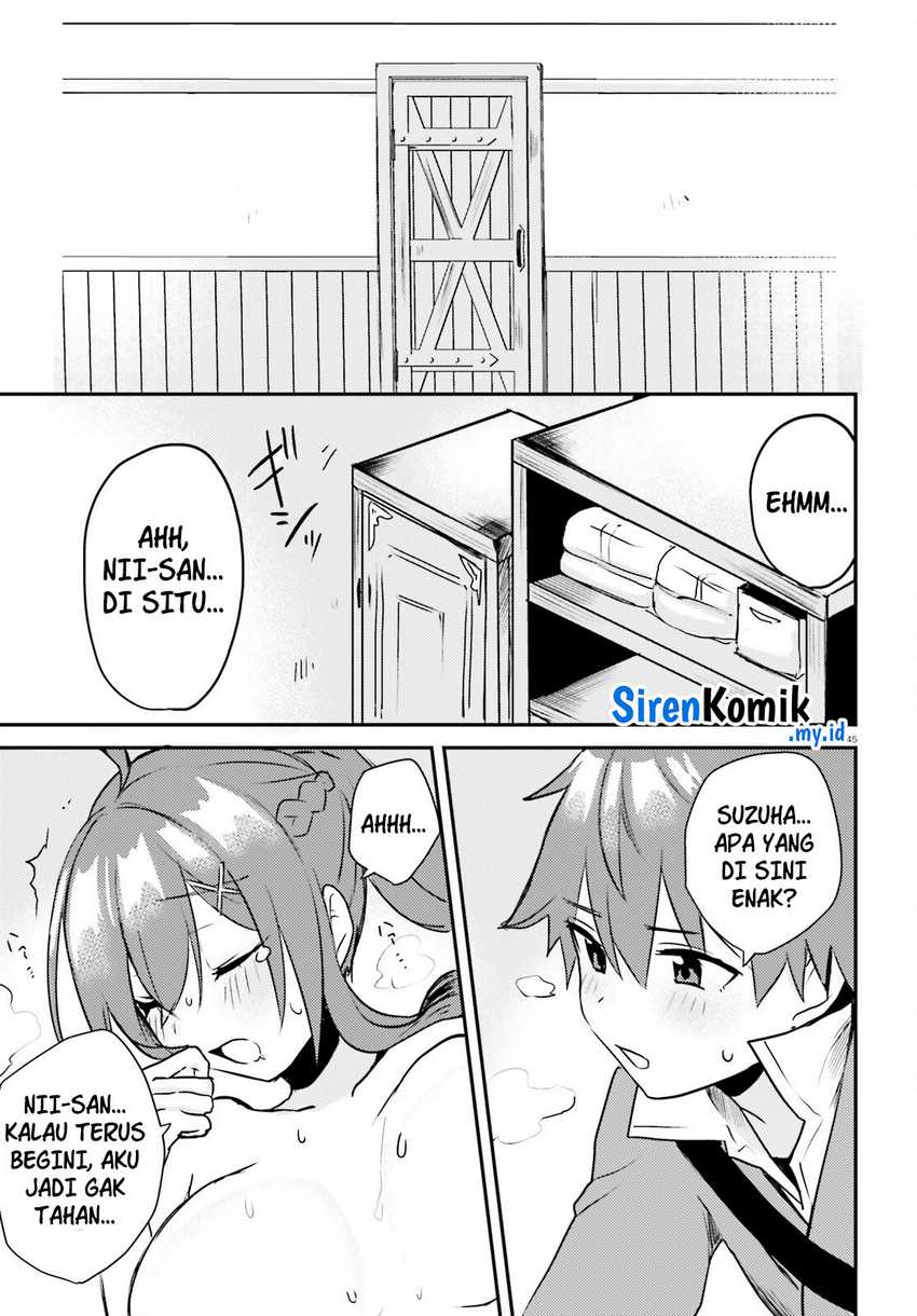 Imouto ga Onna Kishi Gakuen ni Nyuugaku shitara Nazeka Kyuukoku no Eiyuu ni Narimashita. Boku ga. Chapter 1 - halaman 46