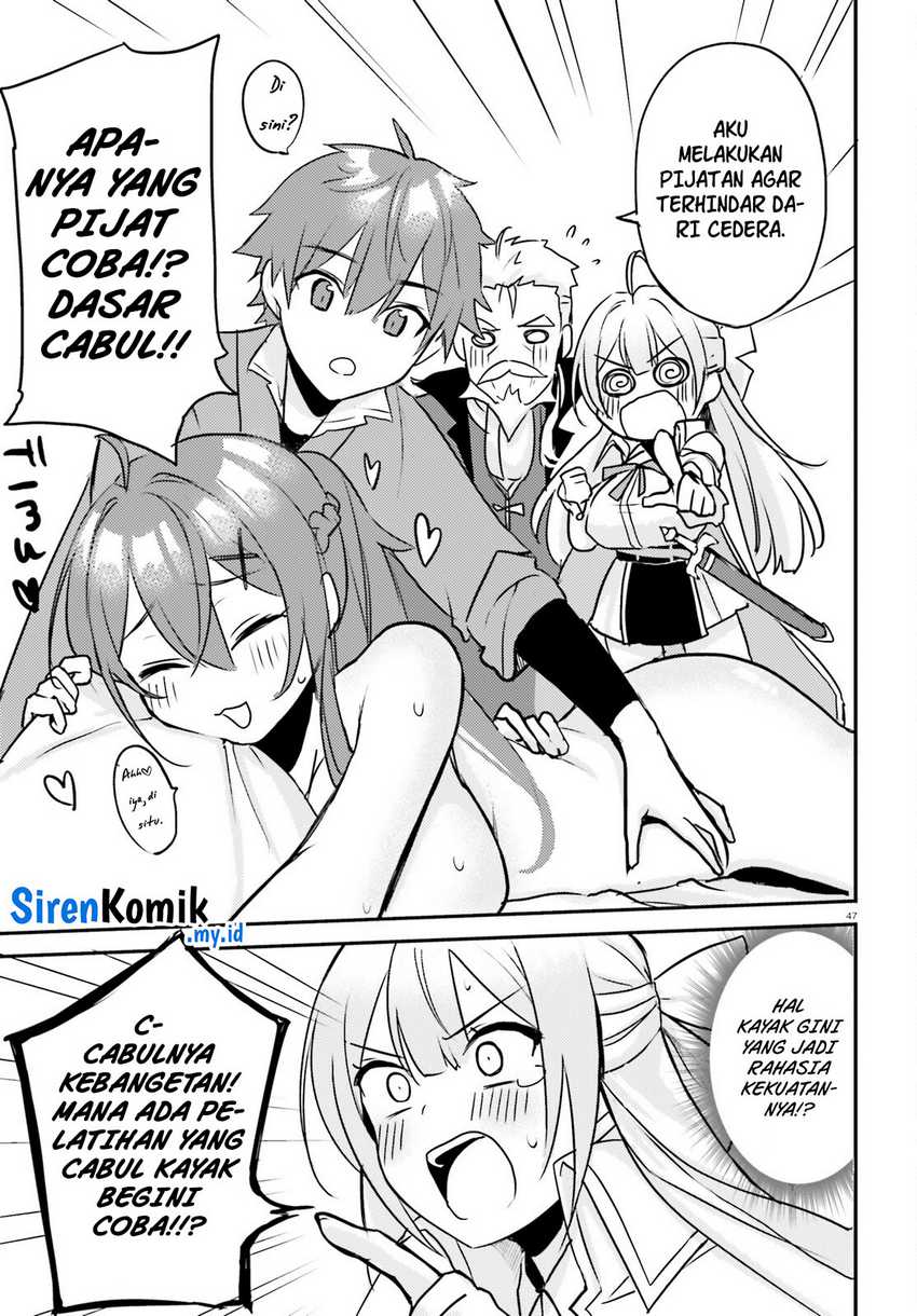 Imouto ga Onna Kishi Gakuen ni Nyuugaku shitara Nazeka Kyuukoku no Eiyuu ni Narimashita. Boku ga. Chapter 1 - halaman 48