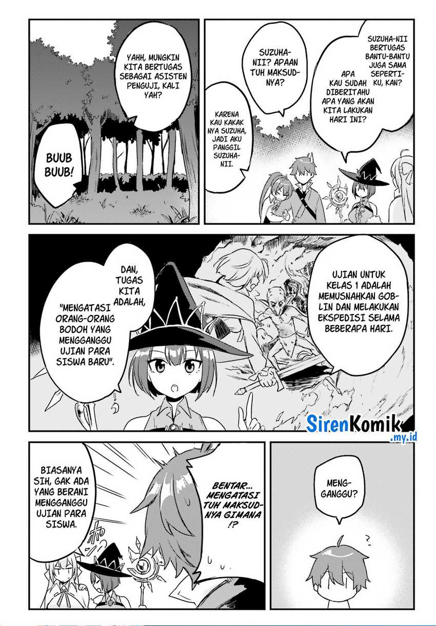 Imouto ga Onna Kishi Gakuen ni Nyuugaku shitara Nazeka Kyuukoku no Eiyuu ni Narimashita. Boku ga. Chapter 2 - halaman 31