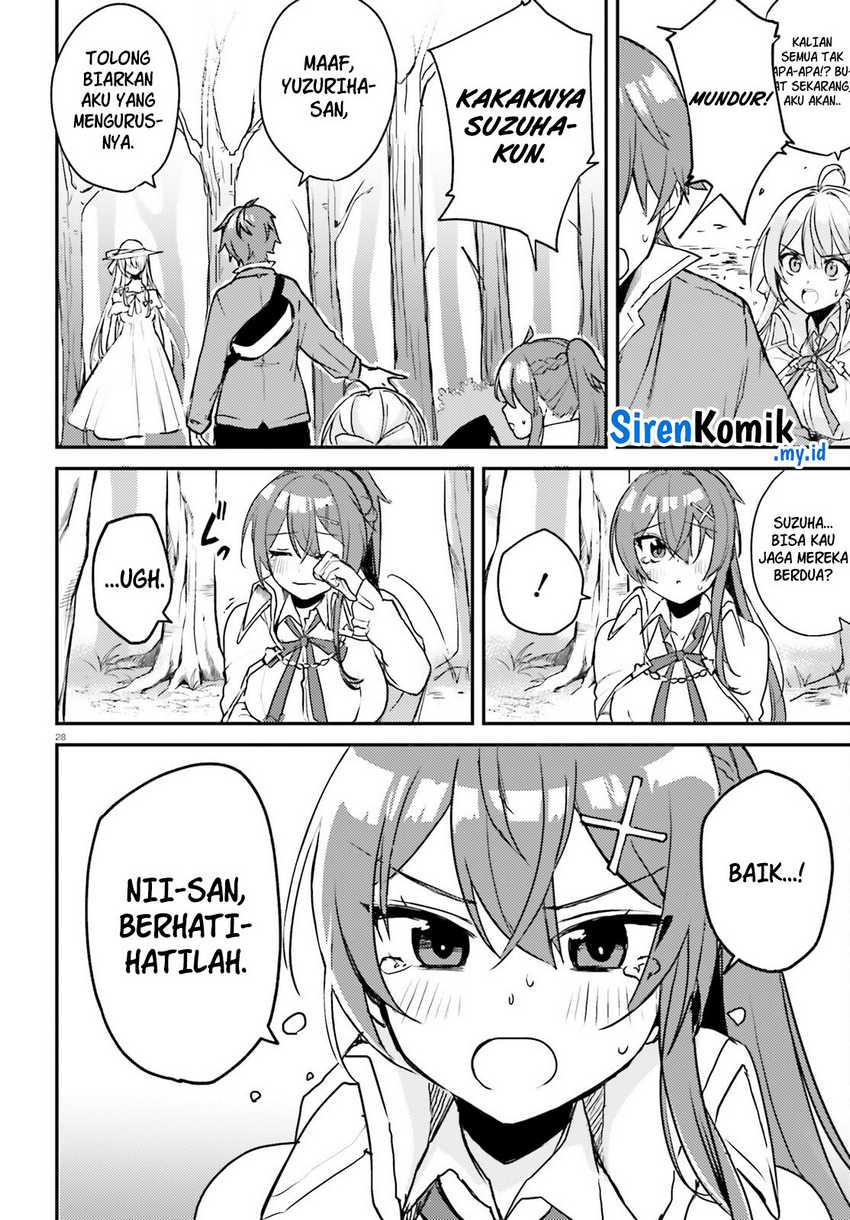 Imouto ga Onna Kishi Gakuen ni Nyuugaku shitara Nazeka Kyuukoku no Eiyuu ni Narimashita. Boku ga. Chapter 3 - halaman 29