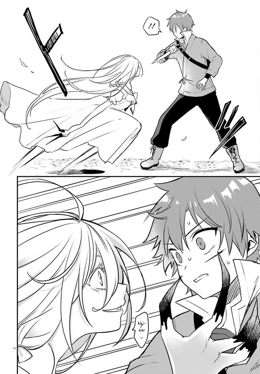Imouto ga Onna Kishi Gakuen ni Nyuugaku shitara Nazeka Kyuukoku no Eiyuu ni Narimashita. Boku ga. Chapter 4 - halaman 17