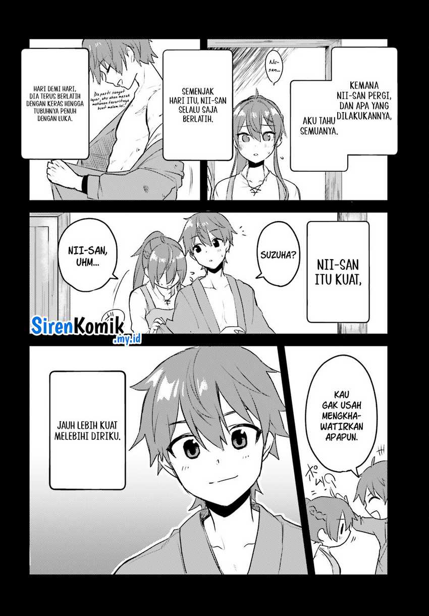 Imouto ga Onna Kishi Gakuen ni Nyuugaku shitara Nazeka Kyuukoku no Eiyuu ni Narimashita. Boku ga. Chapter 4 - halaman 23