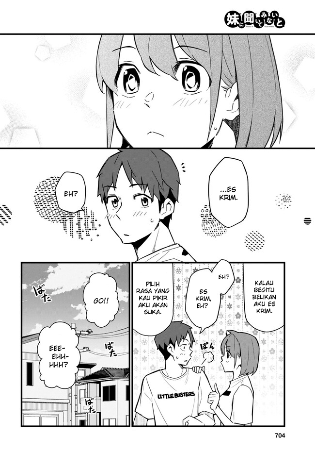 Imouto ni Kiiteminai to Chapter 17 - halaman 14