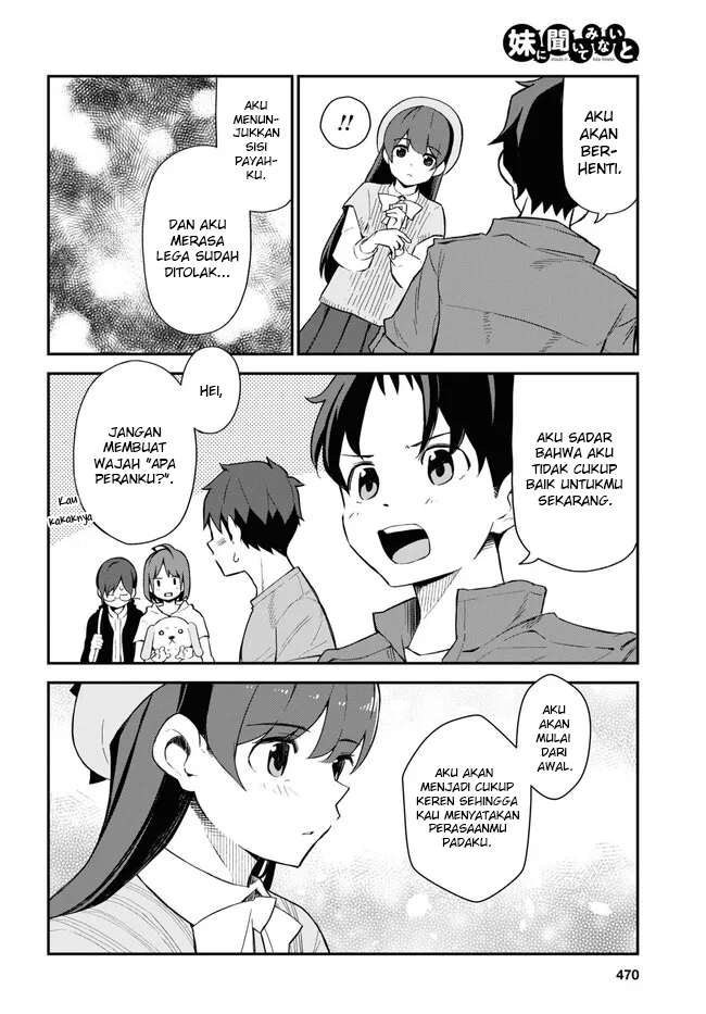 Imouto ni Kiiteminai to Chapter 9 - halaman 22