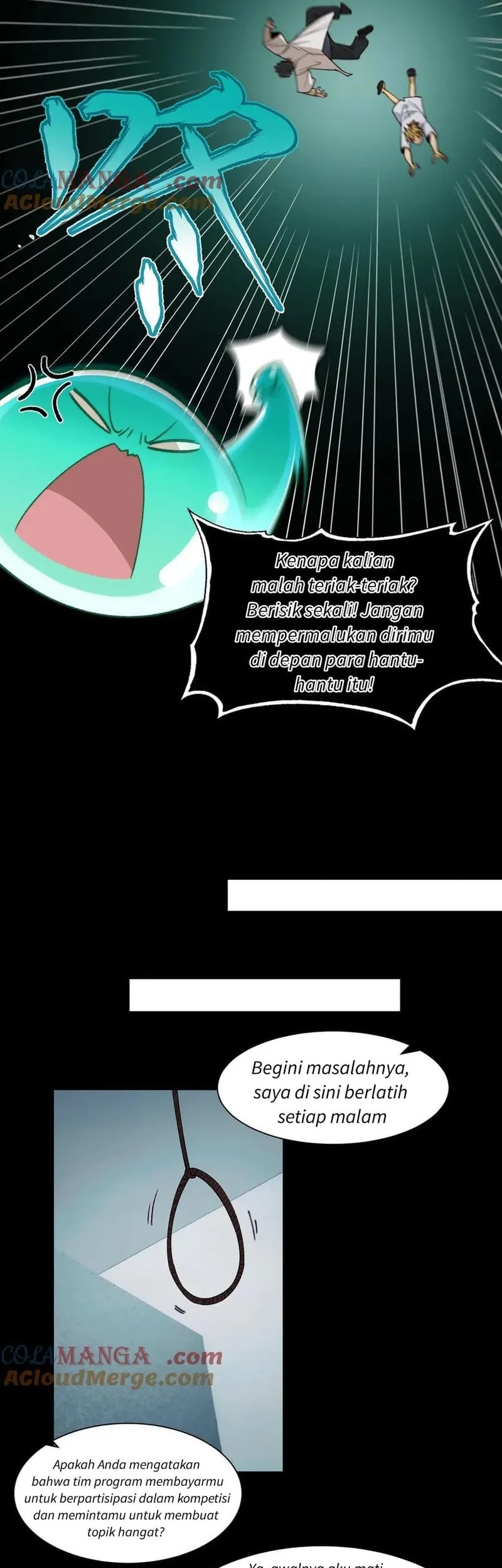 In the Face of Mental Illness Ghosts Are Nothing Chapter 100 - halaman 17