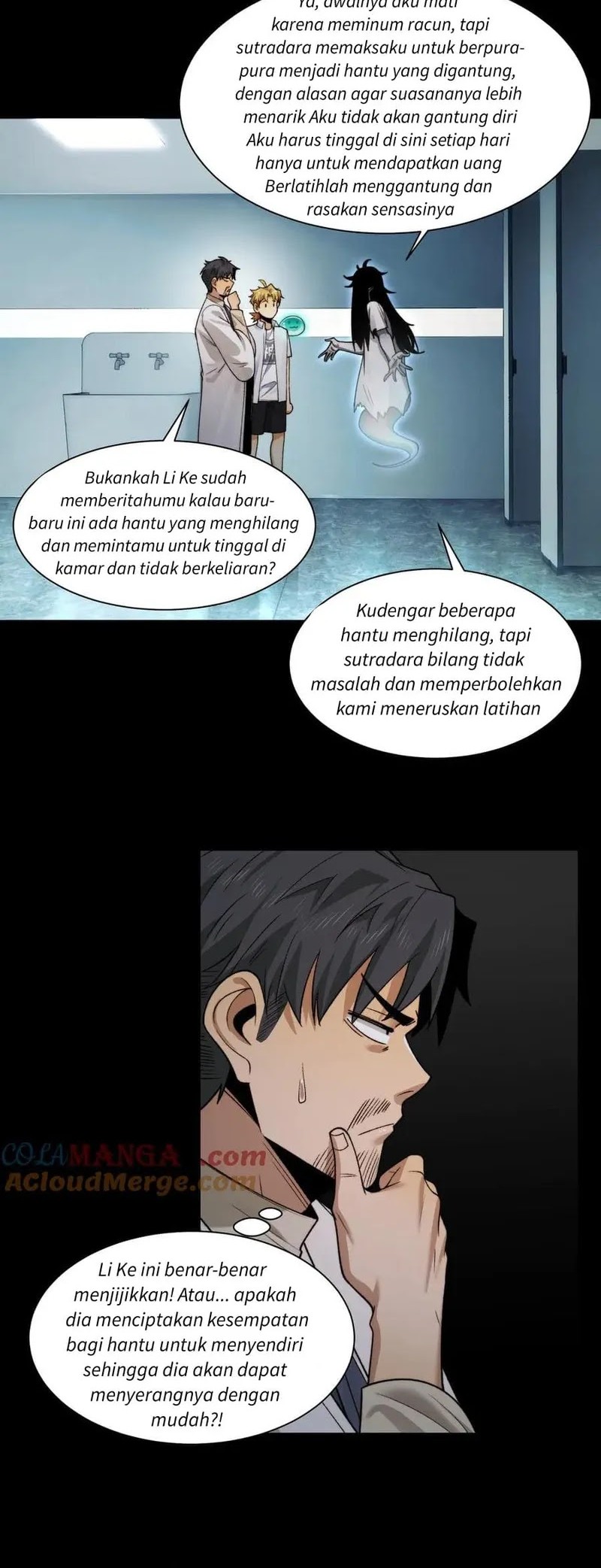 In the Face of Mental Illness Ghosts Are Nothing Chapter 100 - halaman 18